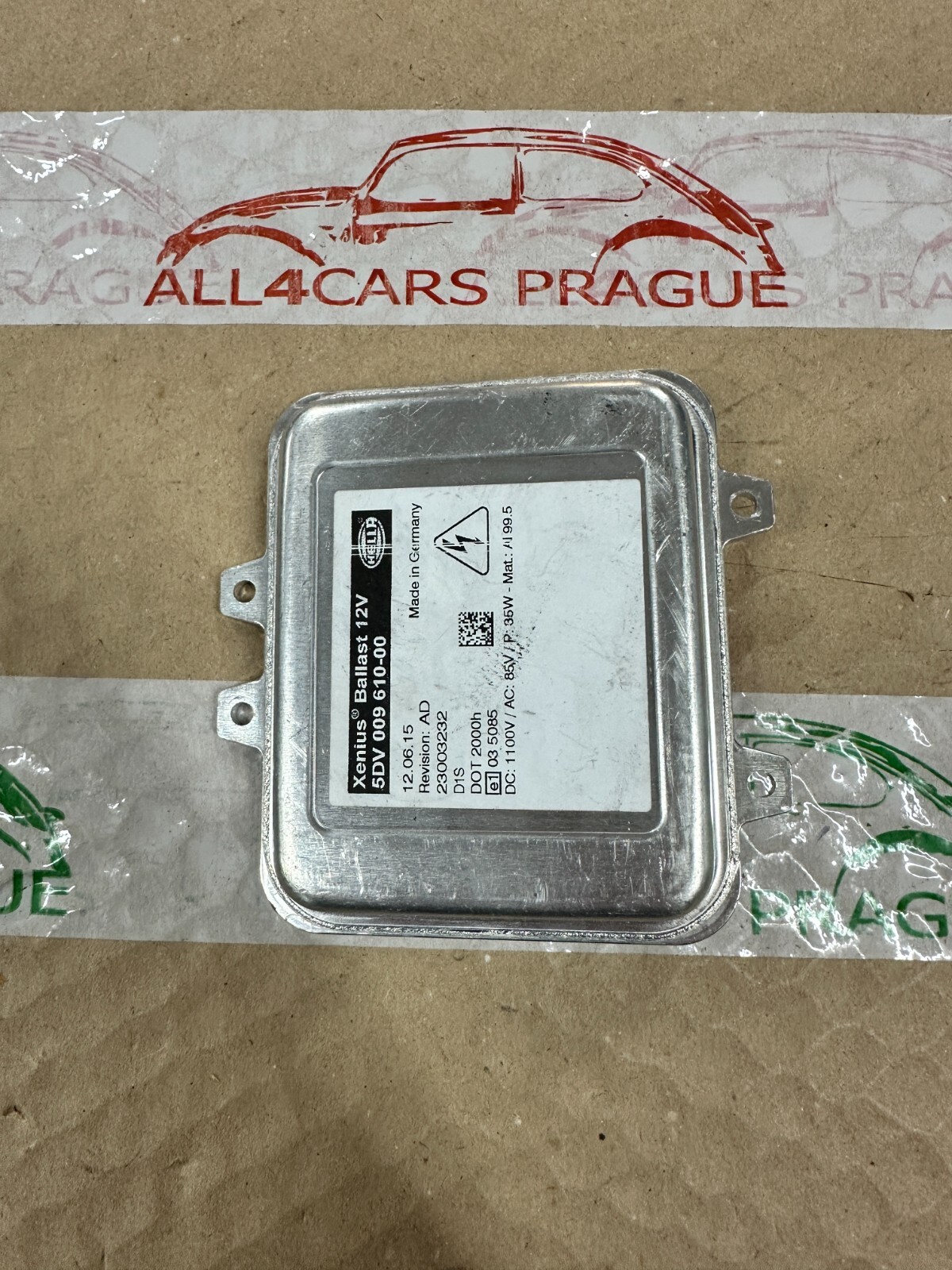 XENON SCHEINWERFER STEUERGERÄT 5DV00961000 HELLA -FAST NEU - DEMONT VOM TEST CAR - Obrázek 5