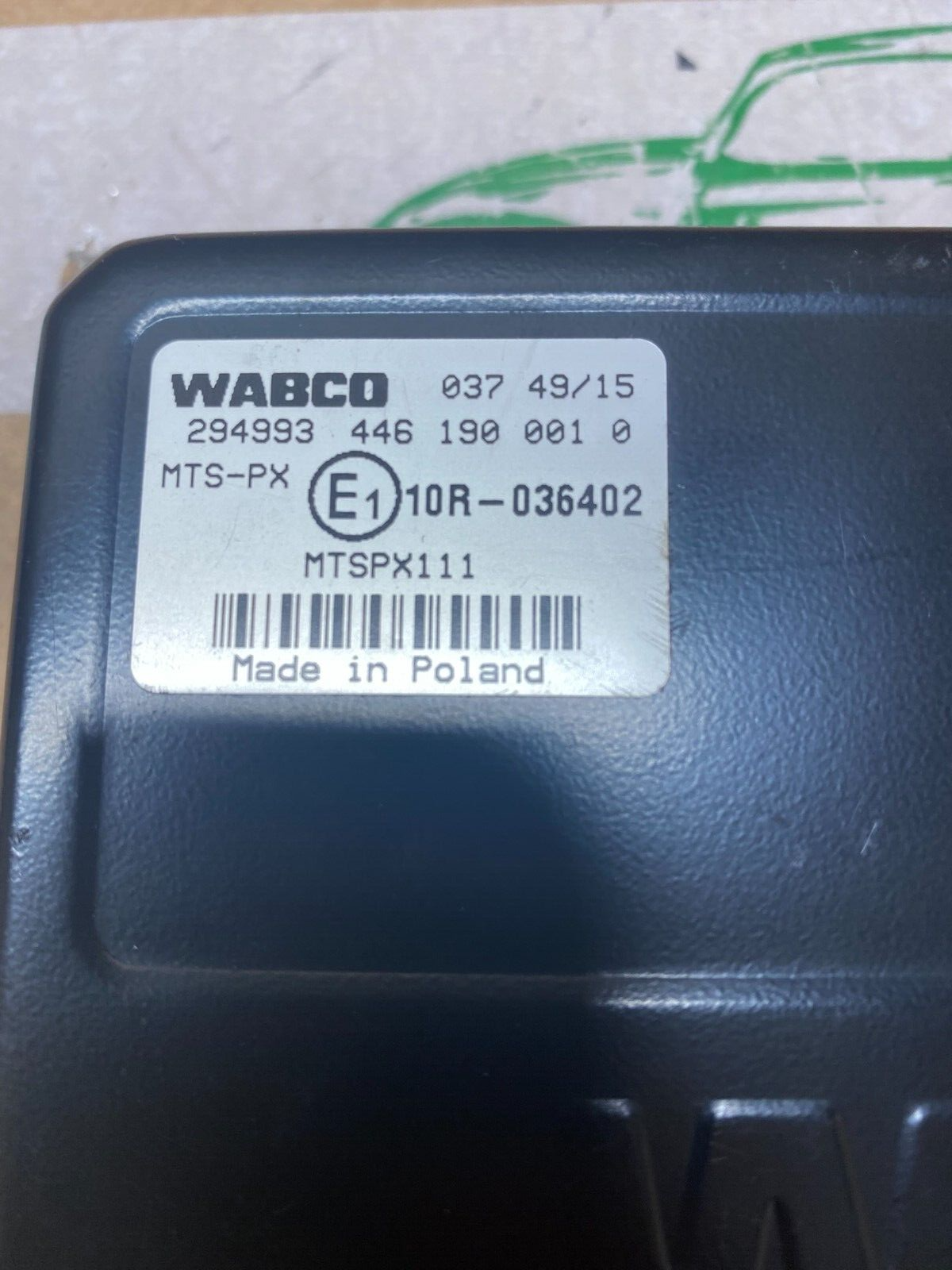 4461900010 TÜRSTEUERGERÄT WABCO 294993 MTSPX111 DOOR MODUL 81.25813-7006 NEW ! - Obrázek 6