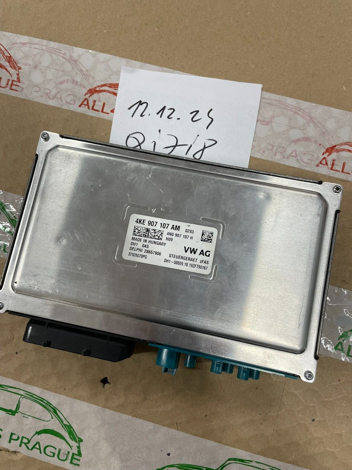 4KE907107AM AUDI STEUERGERÄT FÜR FAHRERASSISTENZSYSTEME SURROUND VIEW CAMERA ECU - Obrázek 17