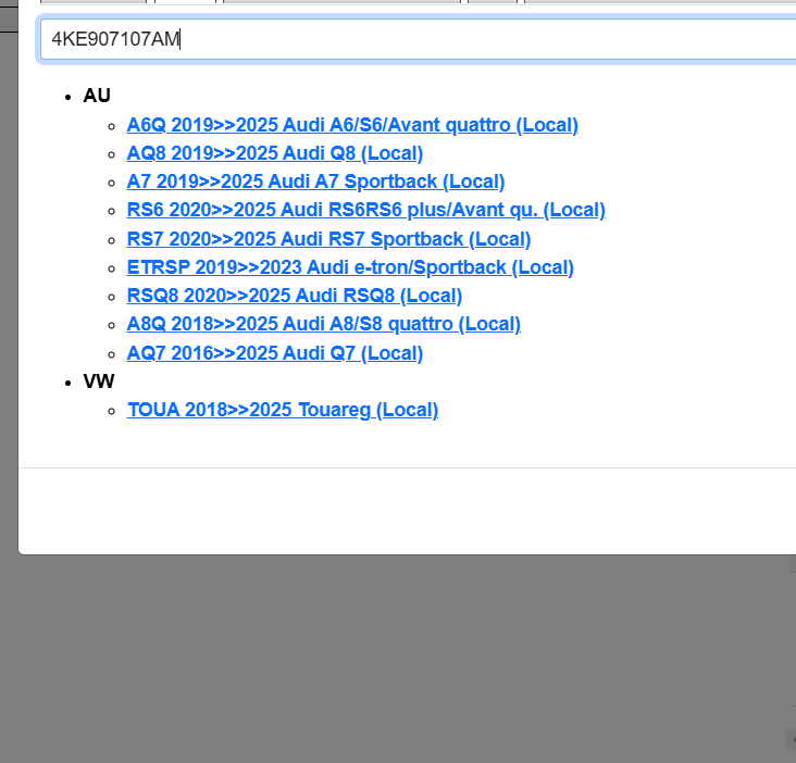 4KE907107AM AUDI STEUERGERÄT FÜR FAHRERASSISTENZSYSTEME SURROUND VIEW CAMERA ECU - Obrázek 6