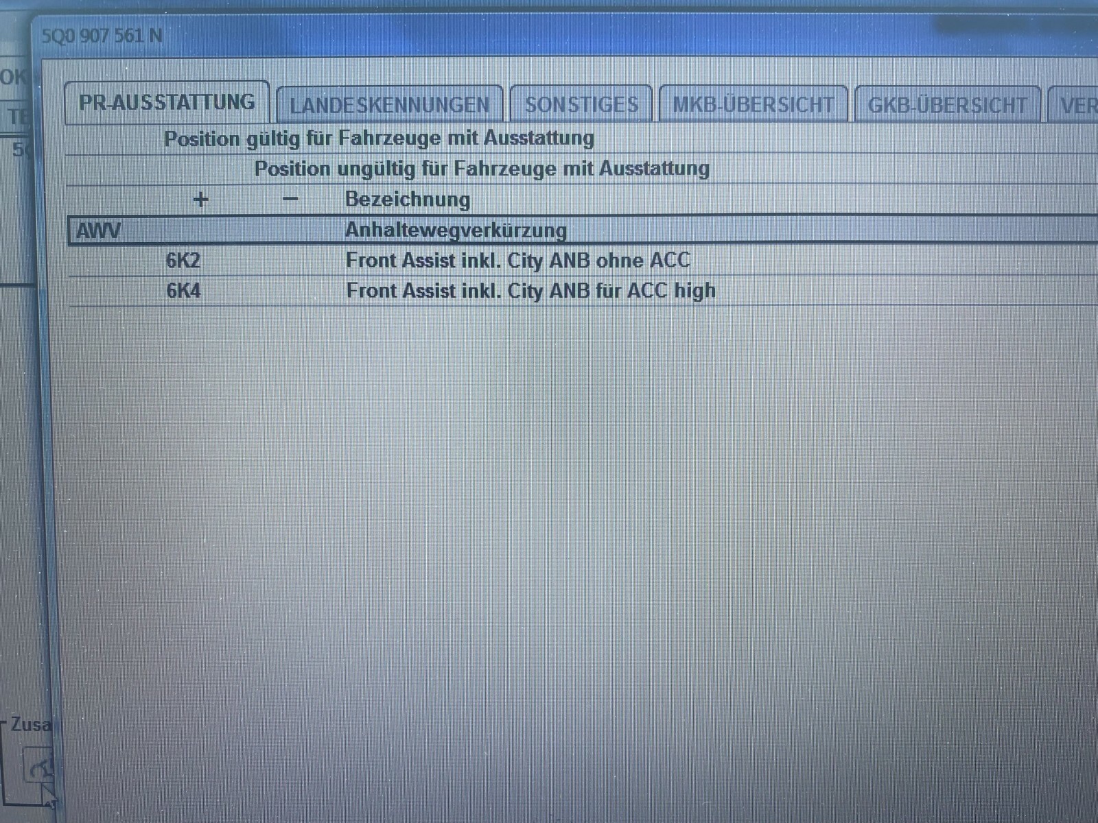 5Q0907561N VW GOLF ACC Abstandsregelung Radarsensor Distronic 5Q0907561N NEU! - Obrázek 6