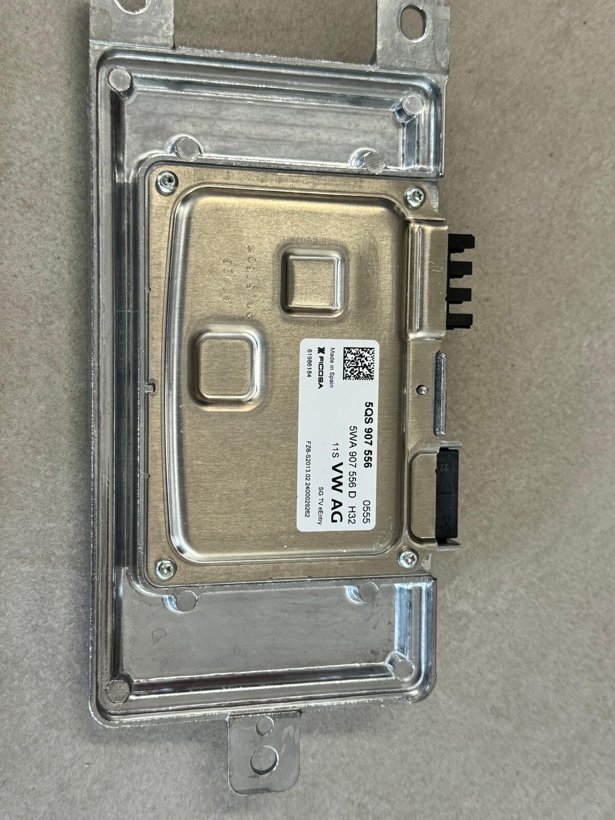 5QS907556 VW KAMERASTEUERGERÄT MODUL CONTROL UNIT FOR CAMERA 5QS907556 ORIG.NEU - Obrázek 3