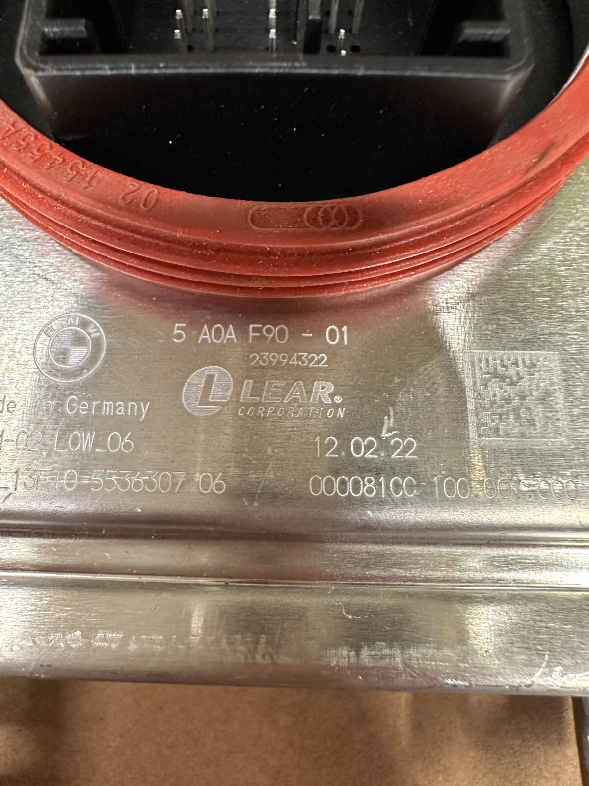 63115A0AF90 BMW SCHEINWERFER LED / LASER STEUERGERÄT 5A0AF90-01 ORIGINAL NEU!!! - Obrázek 3