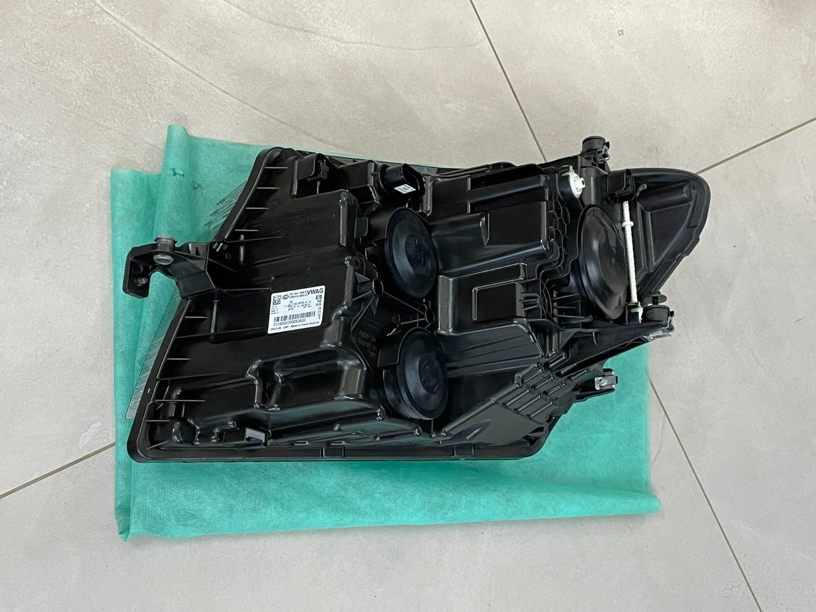 7C1941006A VW CRAFTER SCHEINWERFER VORN RECHTS 7C1941006A KOMPLET ORIG. VW NEU - Obrázek 9