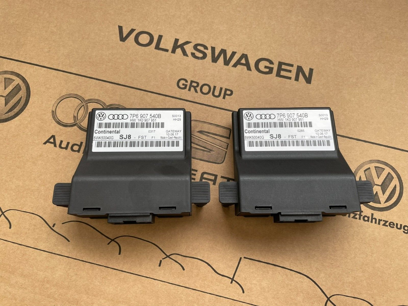 7P6907540B VW TOUAREG INTERFACE CANBUS INFOTAINMENT GATEWAY 7P6907540B ORIG. NEU - Obrázek 14