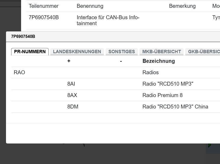 7P6907540B VW TOUAREG INTERFACE CANBUS INFOTAINMENT GATEWAY 7P6907540B ORIG. NEU - Obrázek 6
