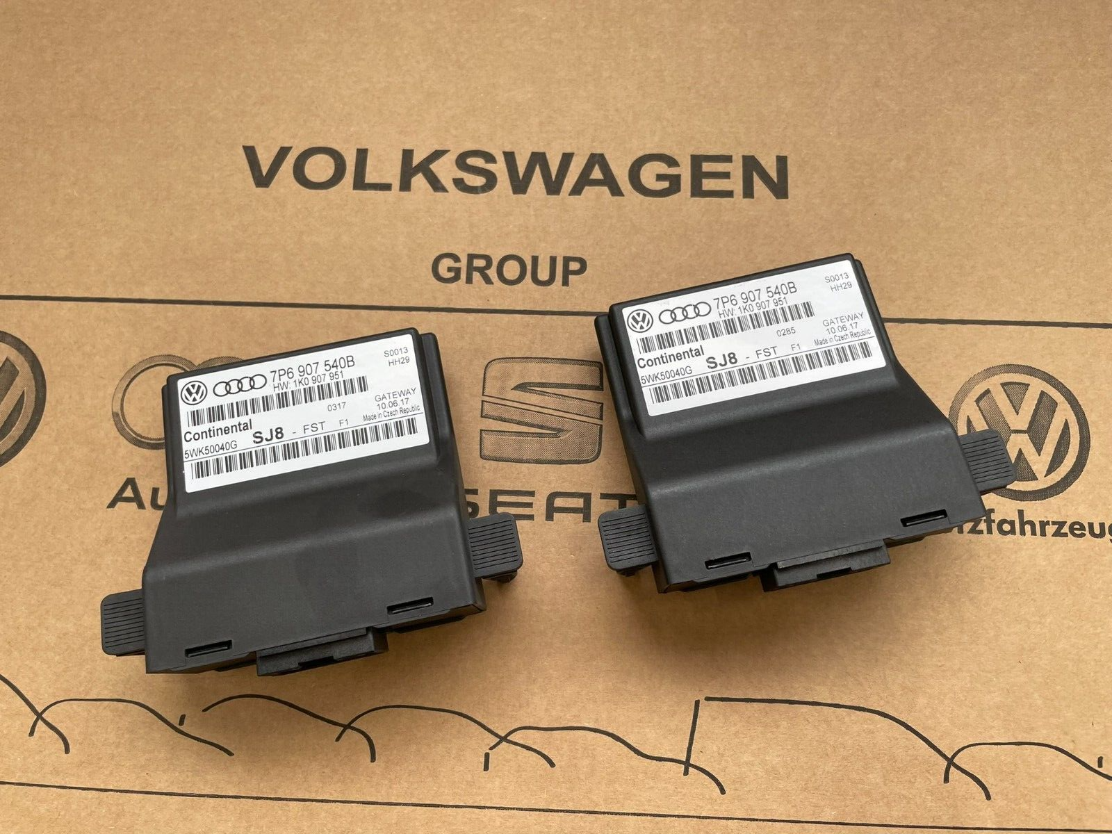 7P6907540B VW TOUAREG INTERFACE CANBUS INFOTAINMENT GATEWAY 7P6907540B ORIG. NEU - Obrázek 9
