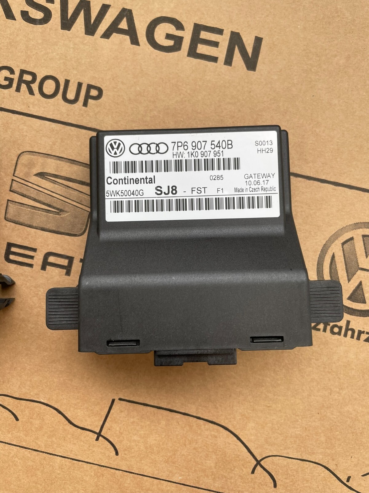 7P6907540B VW TOUAREG INTERFACE CANBUS INFOTAINMENT GATEWAY 7P6907540B ORIG. NEU - Obrázek 10