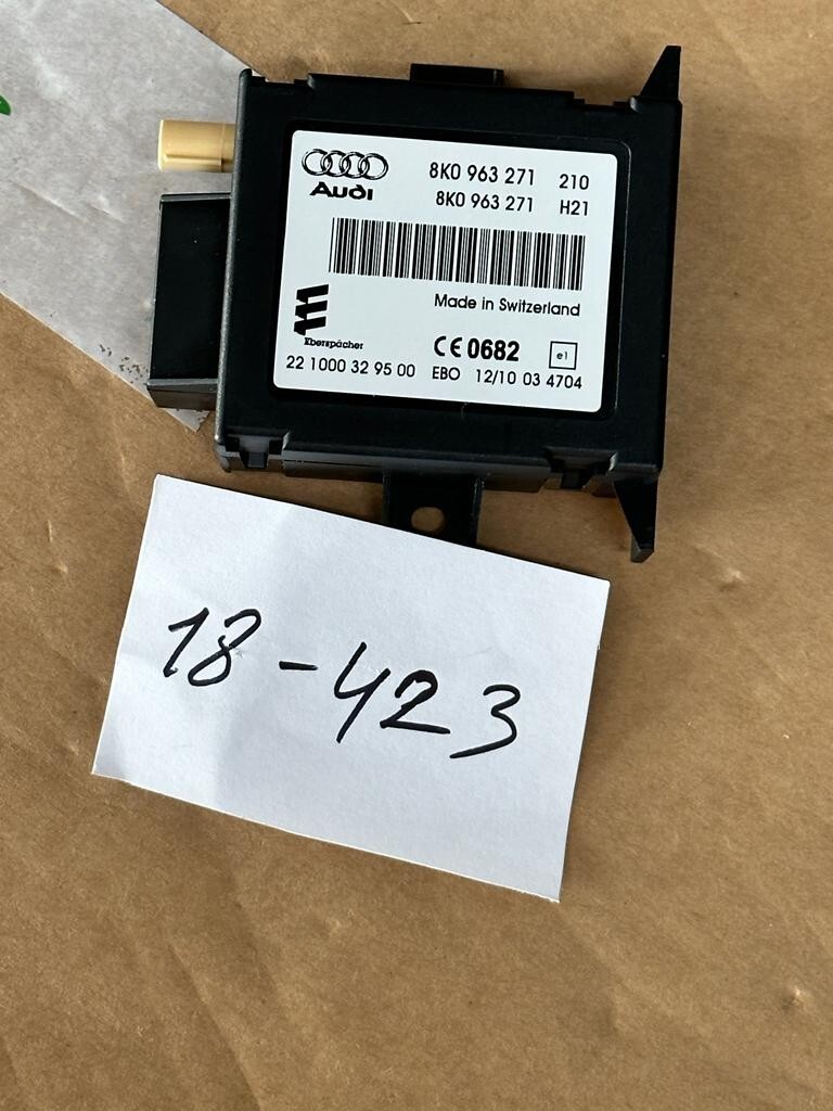 8K0963271 AUDI VW STEUERGERÄT TELESTART STANDHEIZUNG 8K0963271 FAST NEU ORIG. ! - Obrázek 9