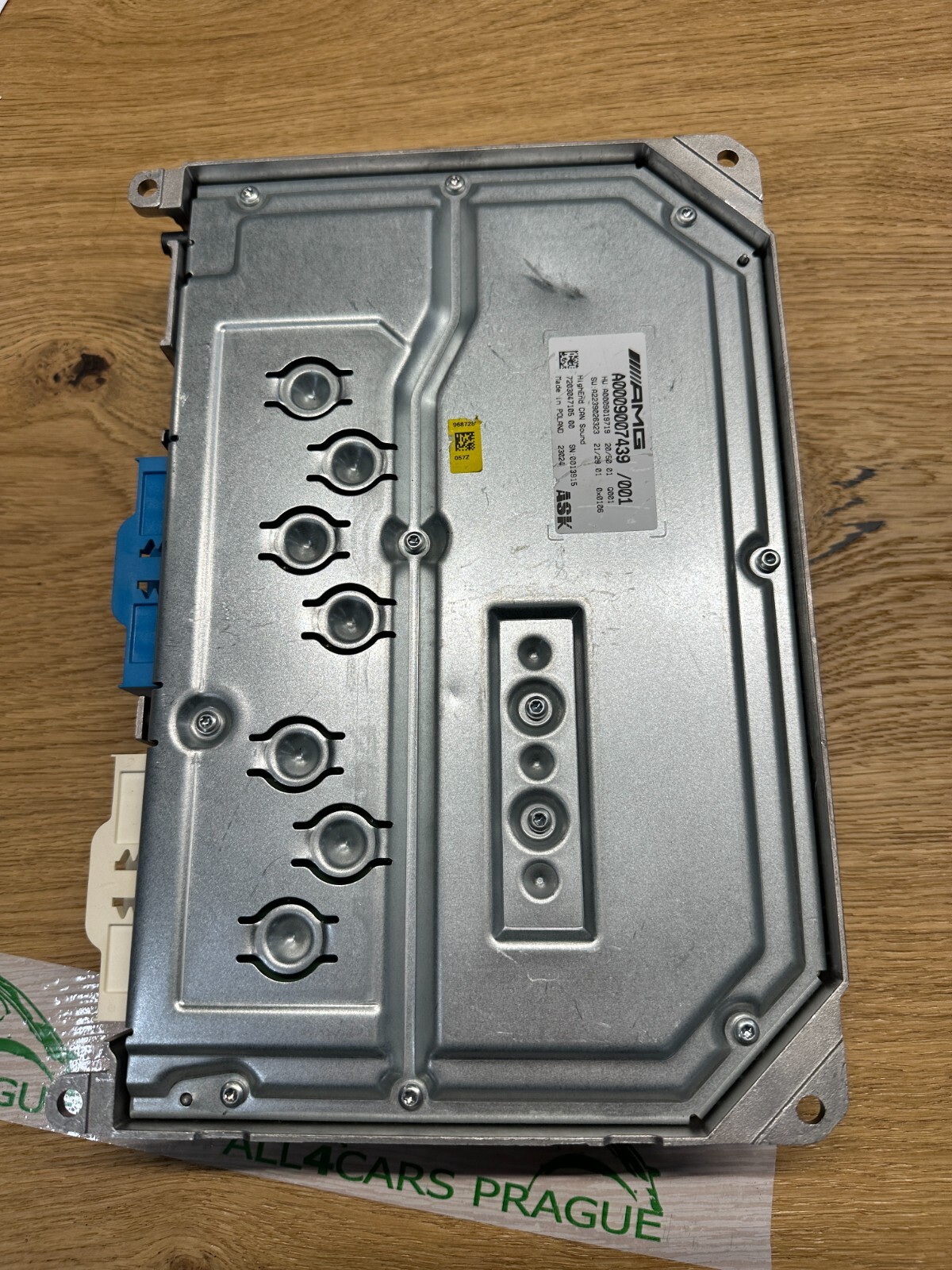 A0009007439 MERCEDES-BENZ W192 W223 W232 VERSTARKER BURMESTER A0009007439 OE NEU - Obrázek 14