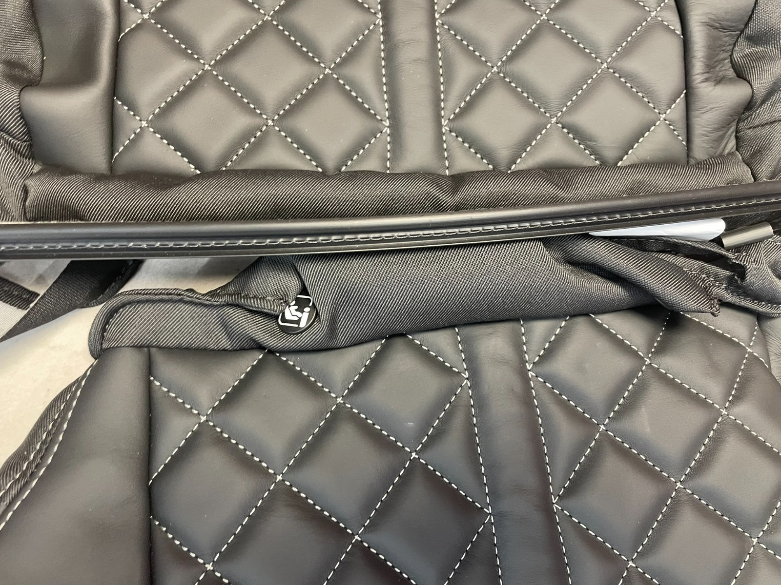 AUDI 4M Q7 SQ7 SITZ BEZÜGEN SPORT LEDER BEHEIZT VORN + HINTEN ORIG.AUDI NEU TEIL - Obrázek 12