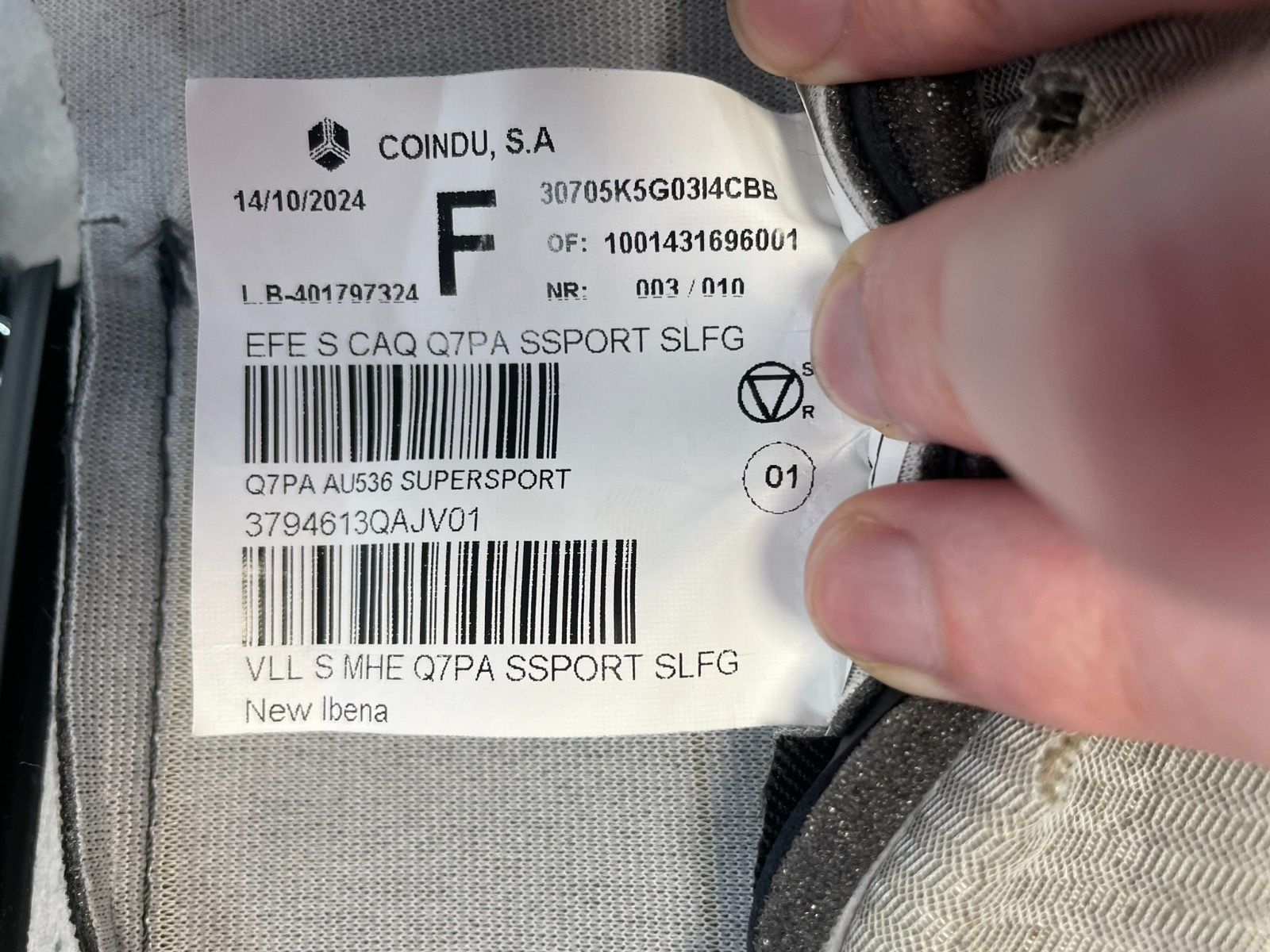 AUDI 4M Q7 SQ7 SITZ BEZÜGEN SPORT LEDER BEHEIZT VORN + HINTEN ORIG.AUDI NEU TEIL - Obrázek 18