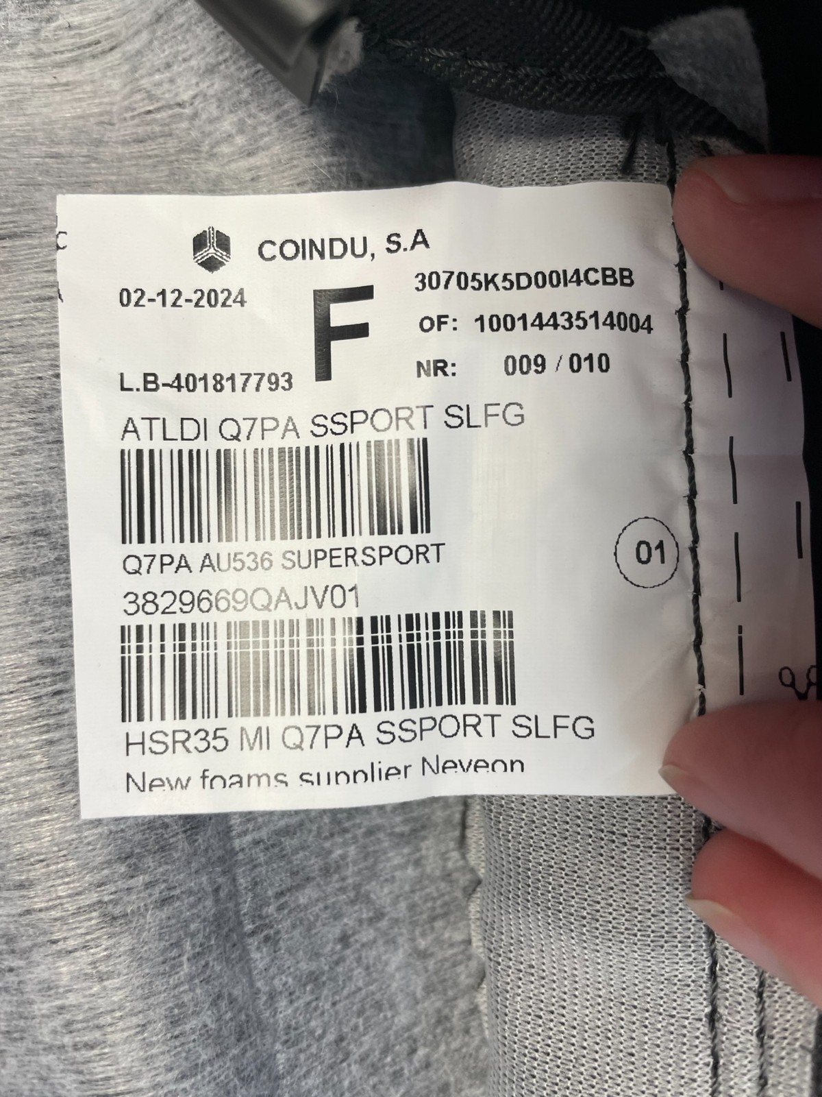 AUDI 4M Q7 SQ7 SITZ BEZÜGEN SPORT LEDER BEHEIZT VORN + HINTEN ORIG.AUDI NEU TEIL - Obrázek 21