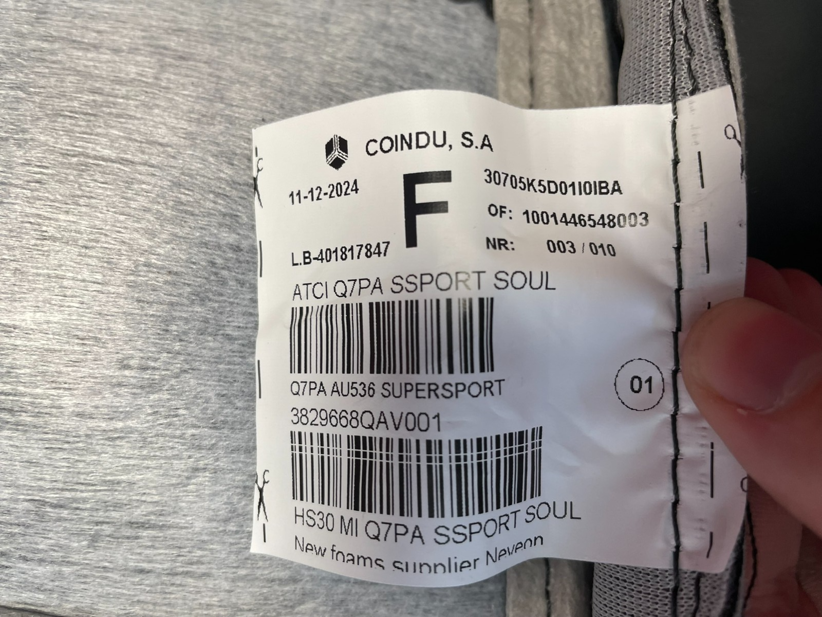 AUDI 4M Q7 SQ7 SITZ BEZÜGEN SPORT LEDER BEHEIZT VORN + HINTEN ORIG.AUDI NEU TEIL - Obrázek 22