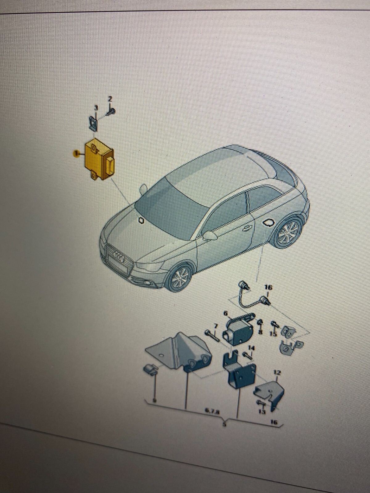AUDI A1 8X 8U Q3 STEUERGERÄT LEUCHTWEITENREGULIERUNG LWR CONTROL UNIT 8X0907357 - Obrázek 11