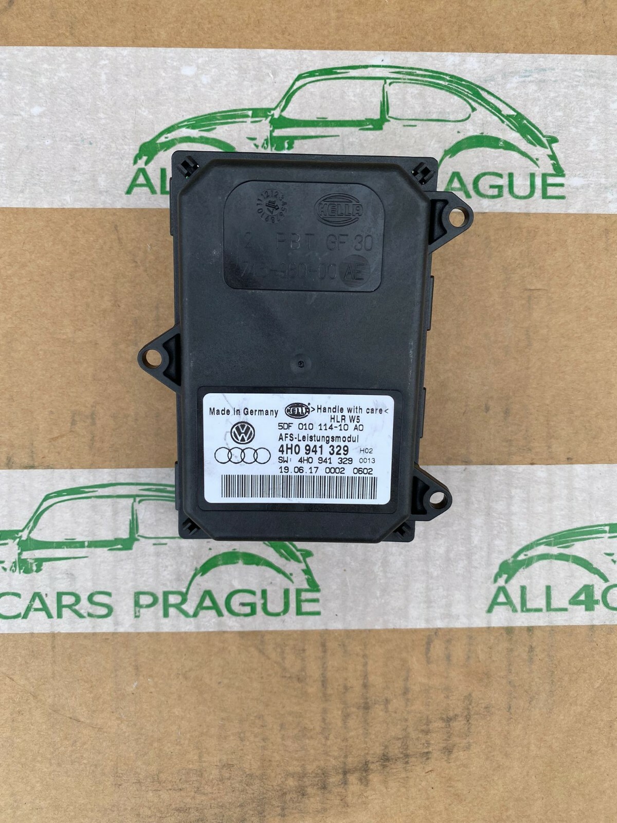 AUDI A3/S3/RS3,A6/S6/RS6,A8/S8 STEUERUNG SCHEINWERFER 4H0941329 XENON ORIG.NEU!!