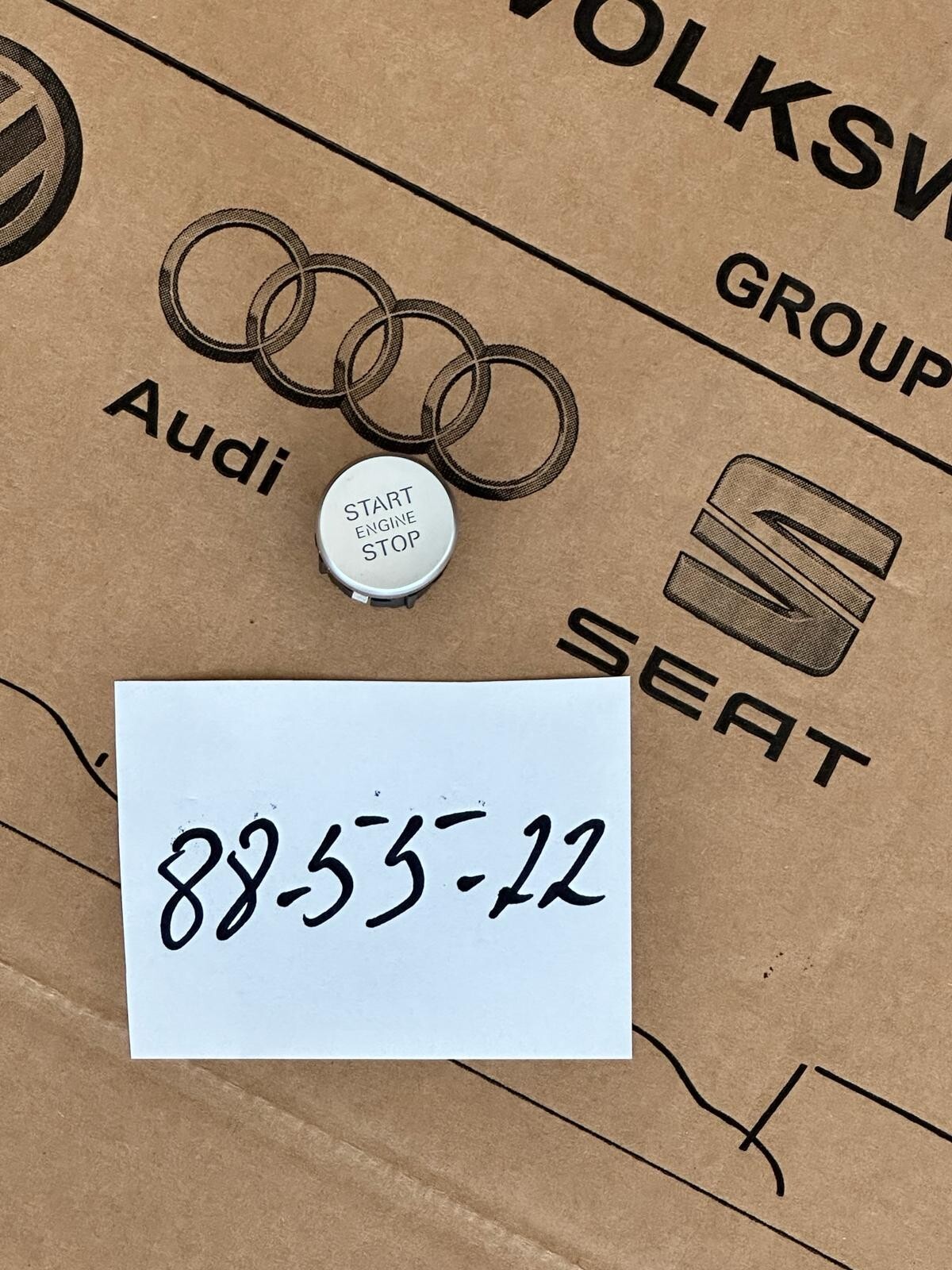 AUDI A4 A5 Q5 START KNOPF START STOP MOTORSTART KNOPF 8K0905217A ORIG.FAST NEU - Obrázek 14