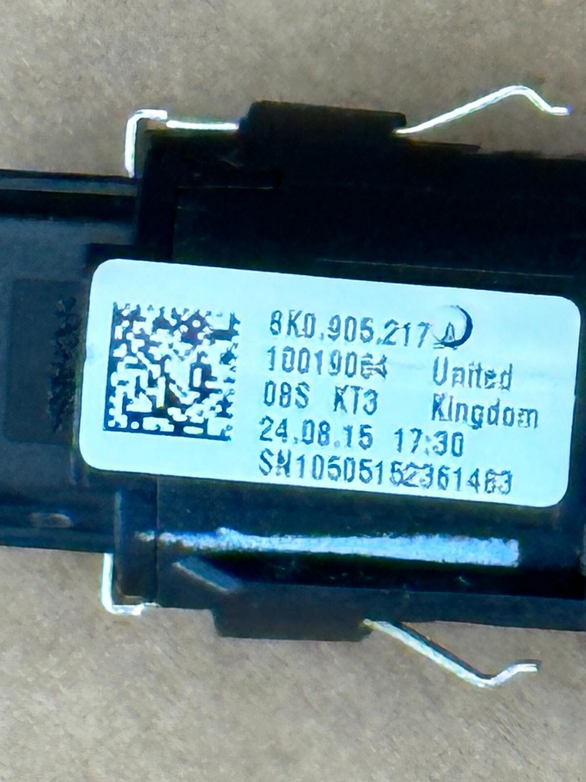 AUDI A4 A5 Q5 START KNOPF START STOP MOTORSTART KNOPF 8K0905217A ORIG.FAST NEU - Obrázek 4