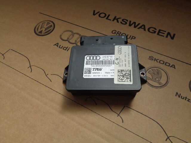 AUDI A6 A7 A8 STEUERGERÄT ELEKTROMECHANISCHE FESTSTELLBREMSE 4H0907801D Fast Neu - Obrázek 9
