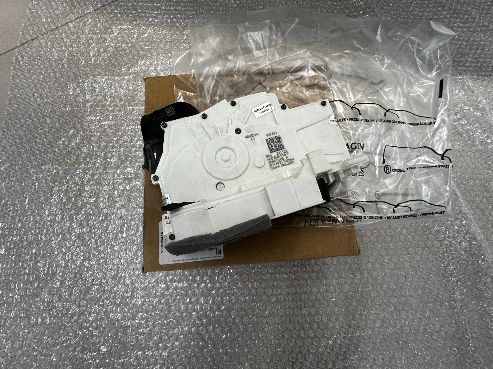 AUDI A6 A7 Q8 E-TRON TÜRSCHLOSS RECHTS HINTEN 4K0839016P ORIG.NEU!! - Obrázek 14