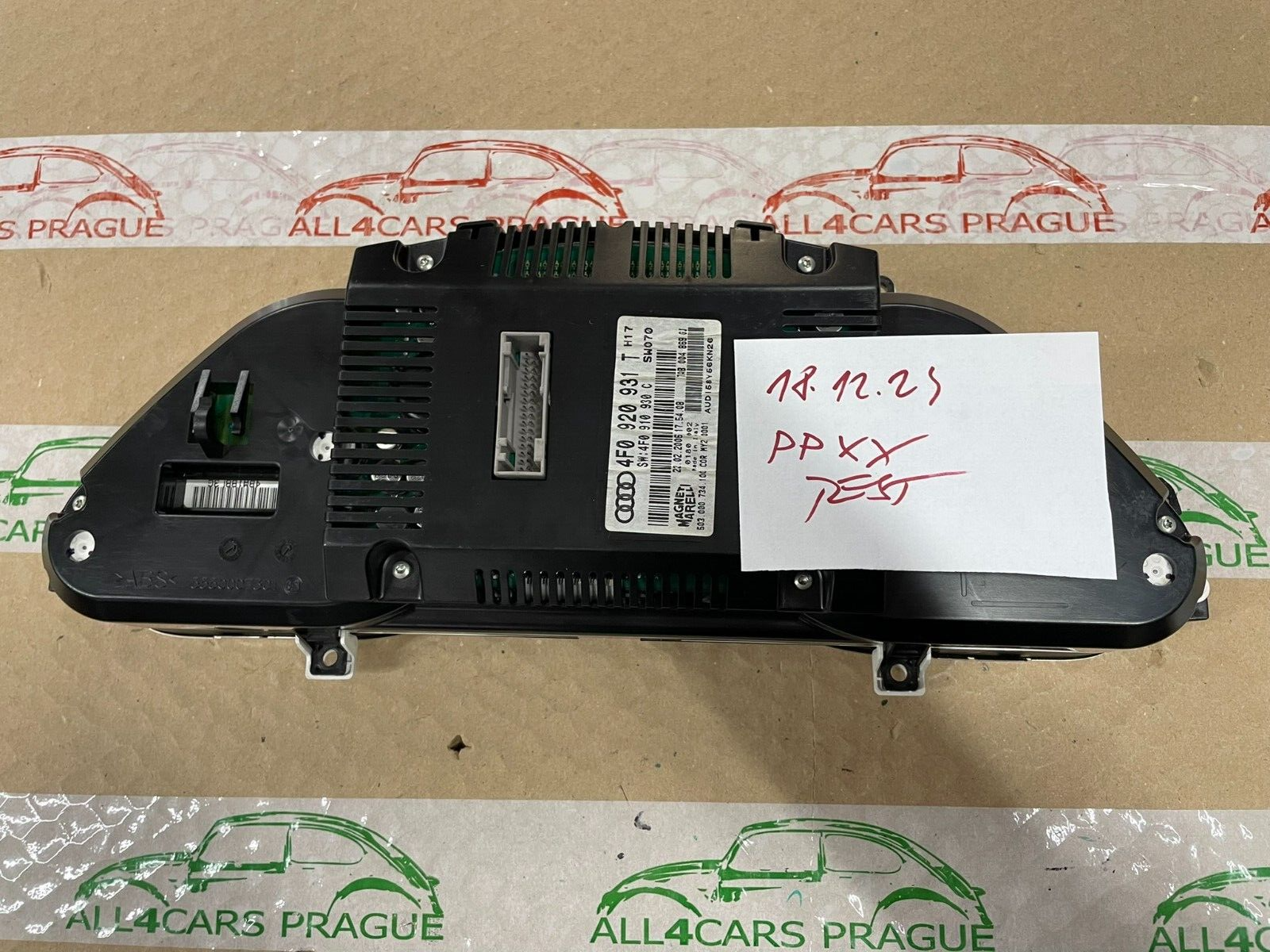 AUDI A6 / ALLROAD KOMBIINSTRUMENT TACHOMETER 4F0920931T FAST NEU DEMONT TEST CAR - Obrázek 17