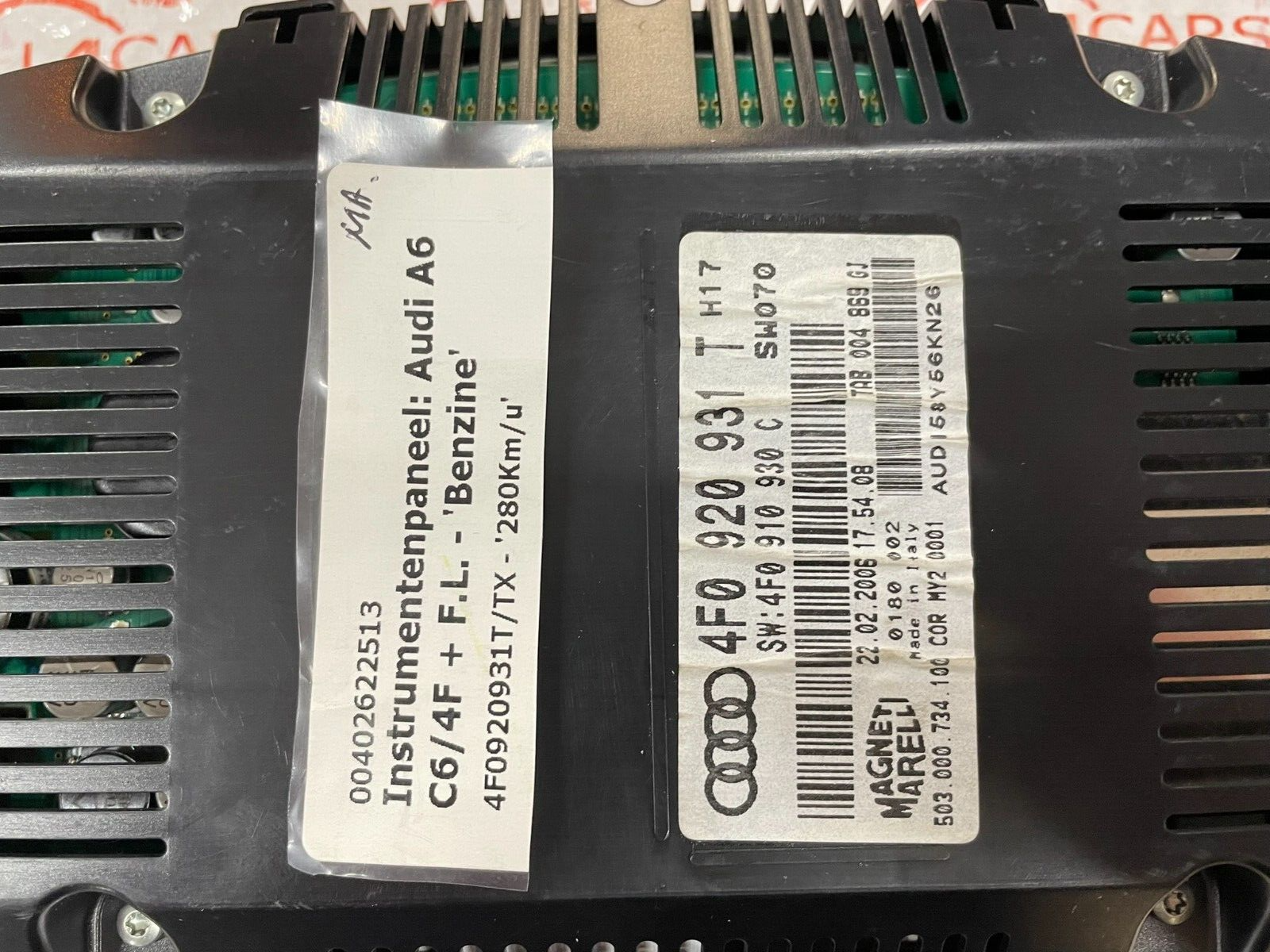 AUDI A6 / ALLROAD KOMBIINSTRUMENT TACHOMETER 4F0920931T FAST NEU DEMONT TEST CAR - Obrázek 4