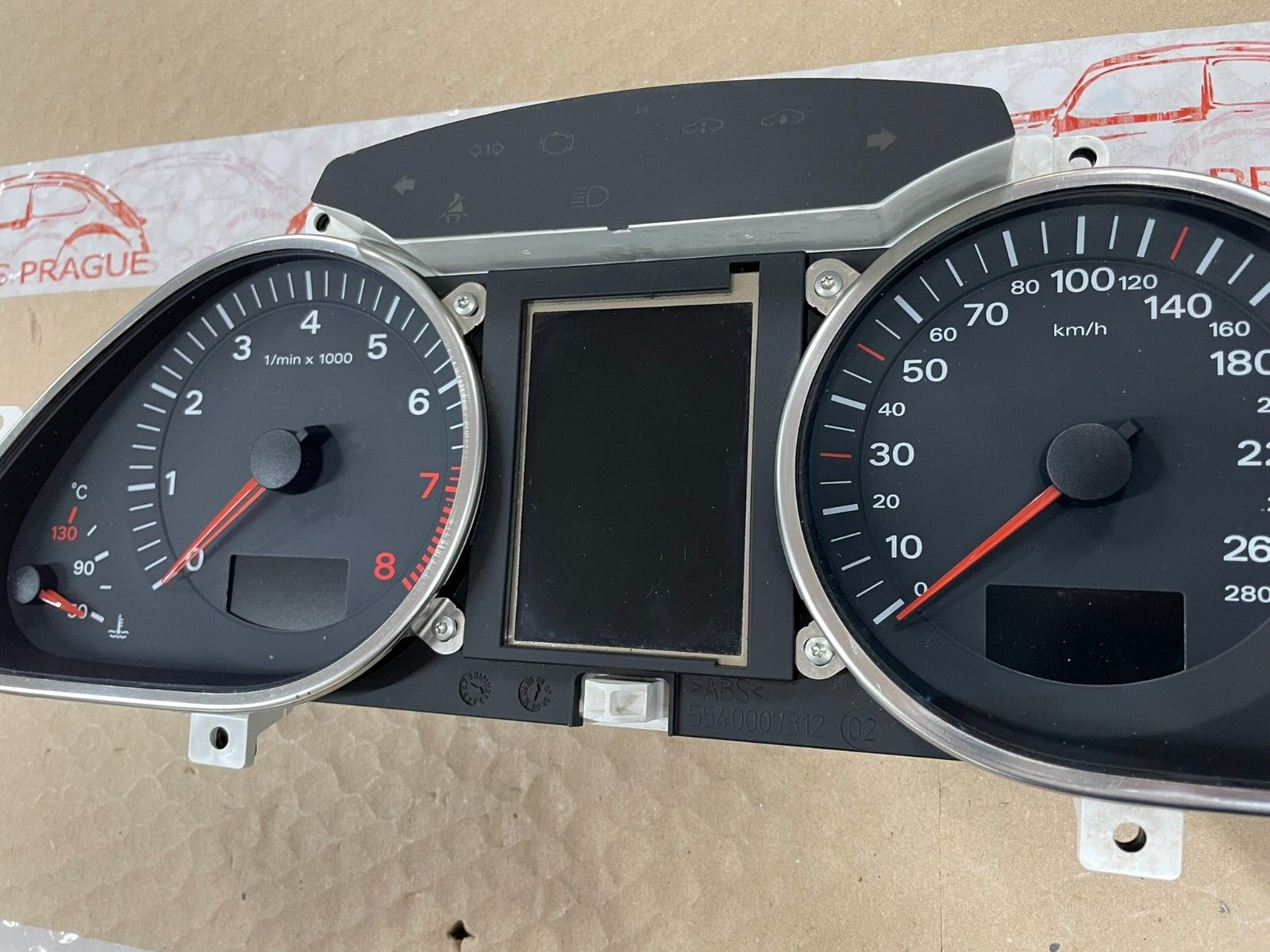 AUDI A6 / ALLROAD KOMBIINSTRUMENT TACHOMETER 4F0920931T FAST NEU DEMONT TEST CAR - Obrázek 8