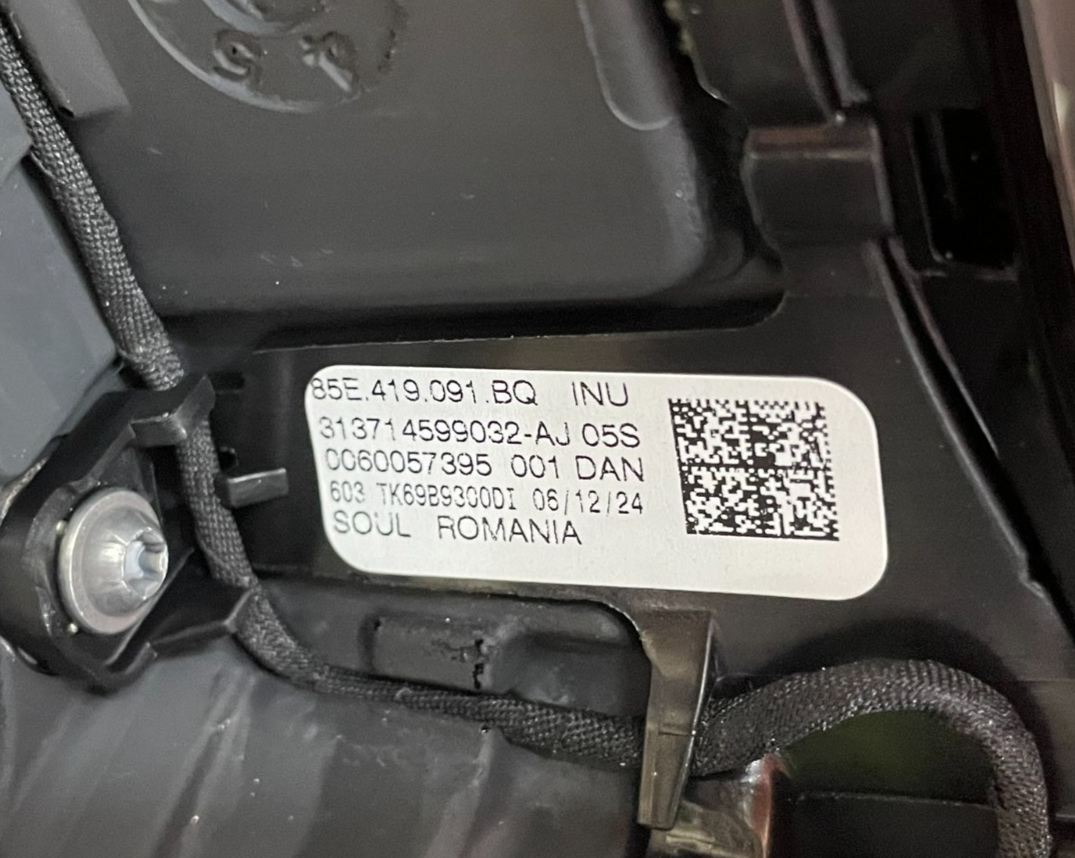 AUDI A6 - Q6 E-TRON LENKRAD BEHEIZT MIT PADELS 85E419091BQ ORIGINAL NEU AUDI - Obrázek 3