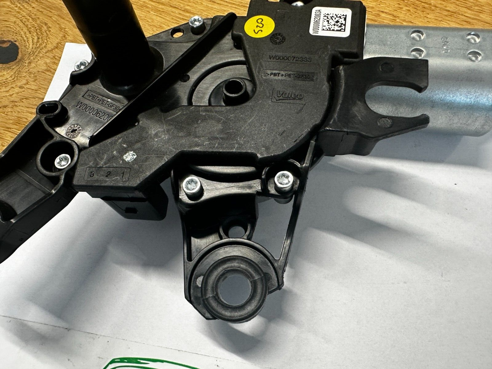 AUDI A6 Q8 HECKWISCHER WISCHERMOTOR 4K9955711 Fast Neu Teil dem v Test Car Orig! - Obrázek 14