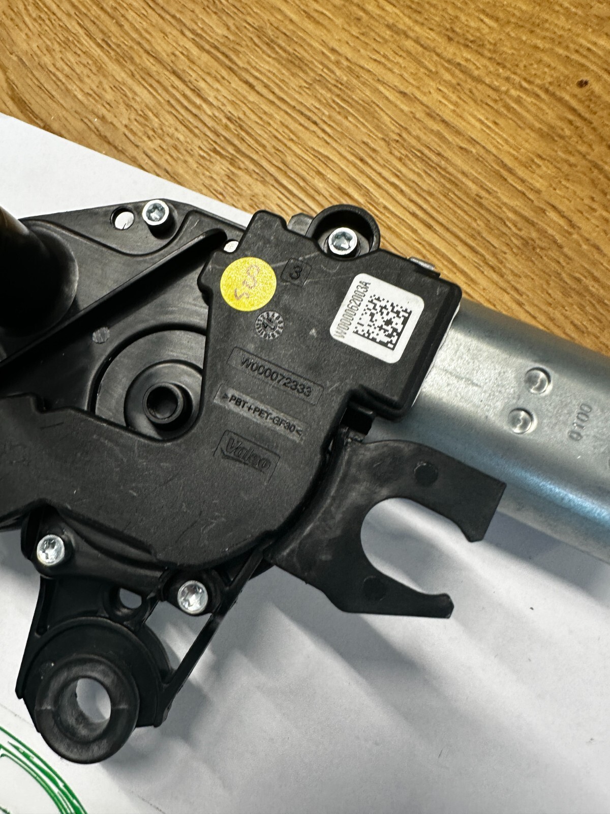 AUDI A6 Q8 HECKWISCHER WISCHERMOTOR 4K9955711 Fast Neu Teil dem v Test Car Orig! - Obrázek 16