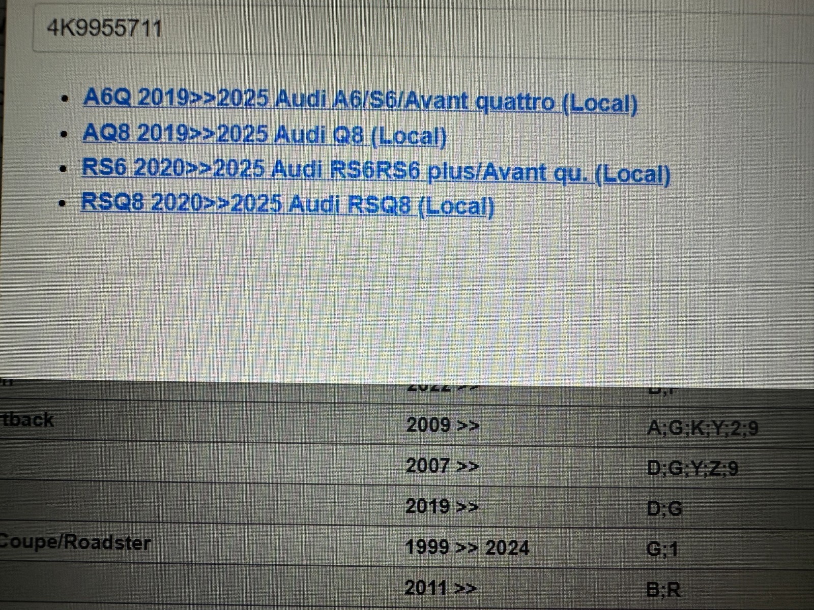 AUDI A6 Q8 HECKWISCHER WISCHERMOTOR 4K9955711 Fast Neu Teil dem v Test Car Orig! - Obrázek 5