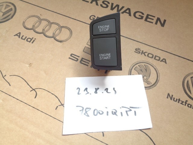 AUDI A6 START STOP SCHALTER 4F1905217C FAST NEU TEIL DEMONT VON TEST WAGEN-ORIG - Obrázek 13
