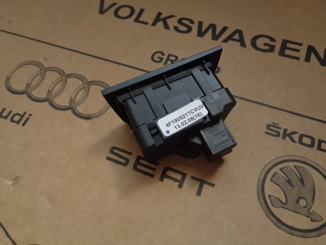 AUDI A6 START STOP SCHALTER 4F1905217C FAST NEU TEIL DEMONT VON TEST WAGEN-ORIG - Obrázek 10