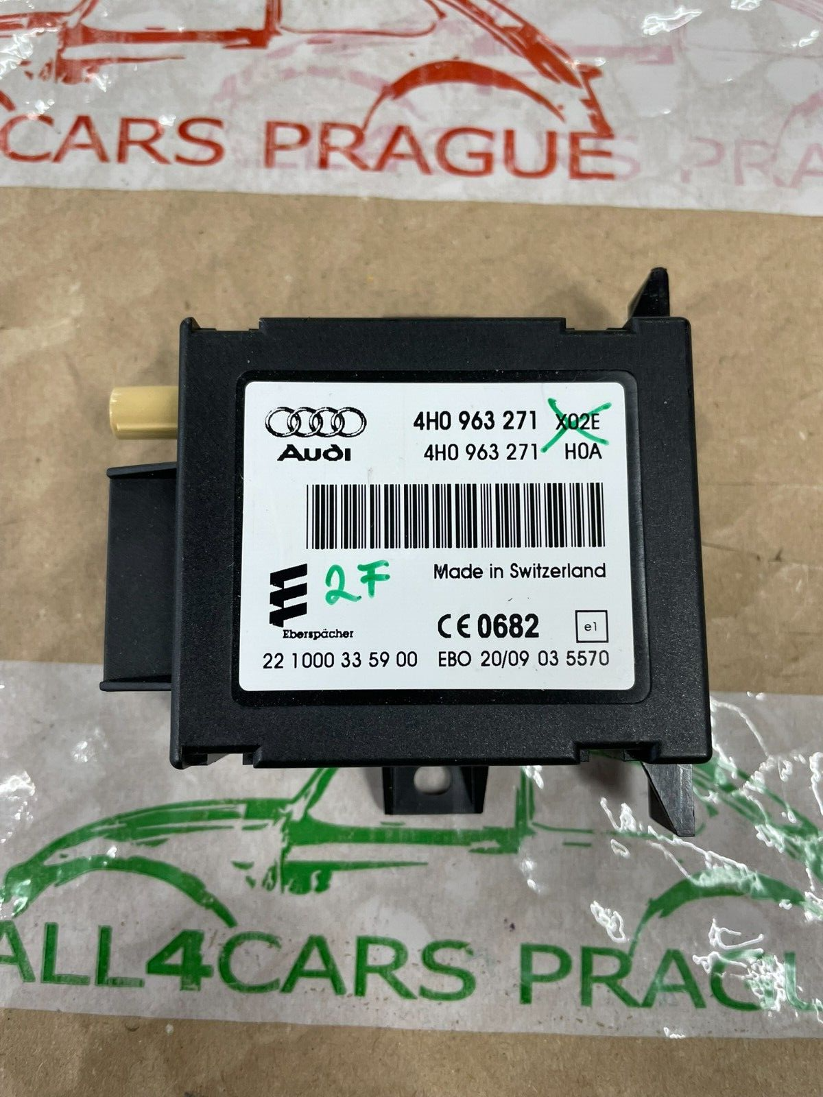 AUDI A6/A7/A8 STEUERGERÄT EBERSPÄCHER EMPFANGSMODUL STANDHEIZUNG 4H0963271 ORIG. - Obrázek 3