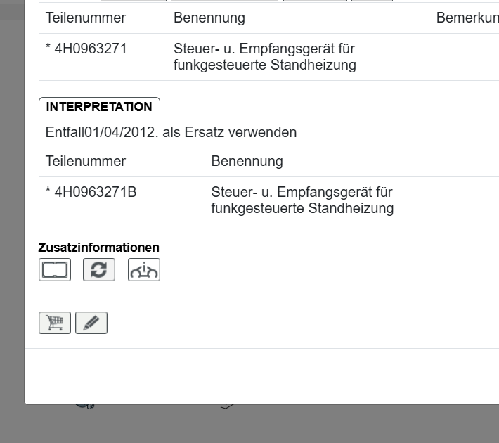 AUDI A6/A7/A8 STEUERGERÄT EBERSPÄCHER EMPFANGSMODUL STANDHEIZUNG 4H0963271 ORIG. - Obrázek 7