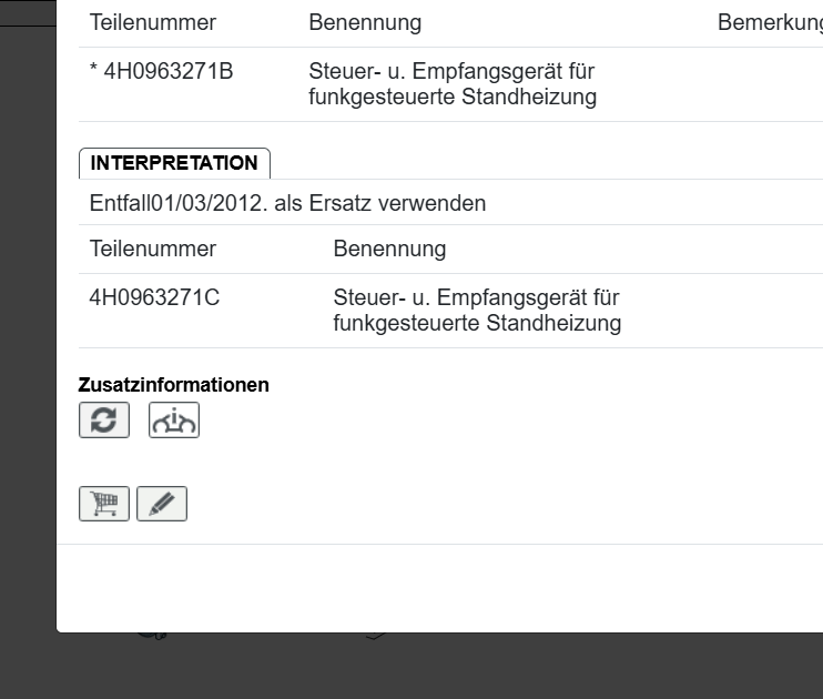 AUDI A6/A7/A8 STEUERGERÄT EBERSPÄCHER EMPFANGSMODUL STANDHEIZUNG 4H0963271 ORIG. - Obrázek 8