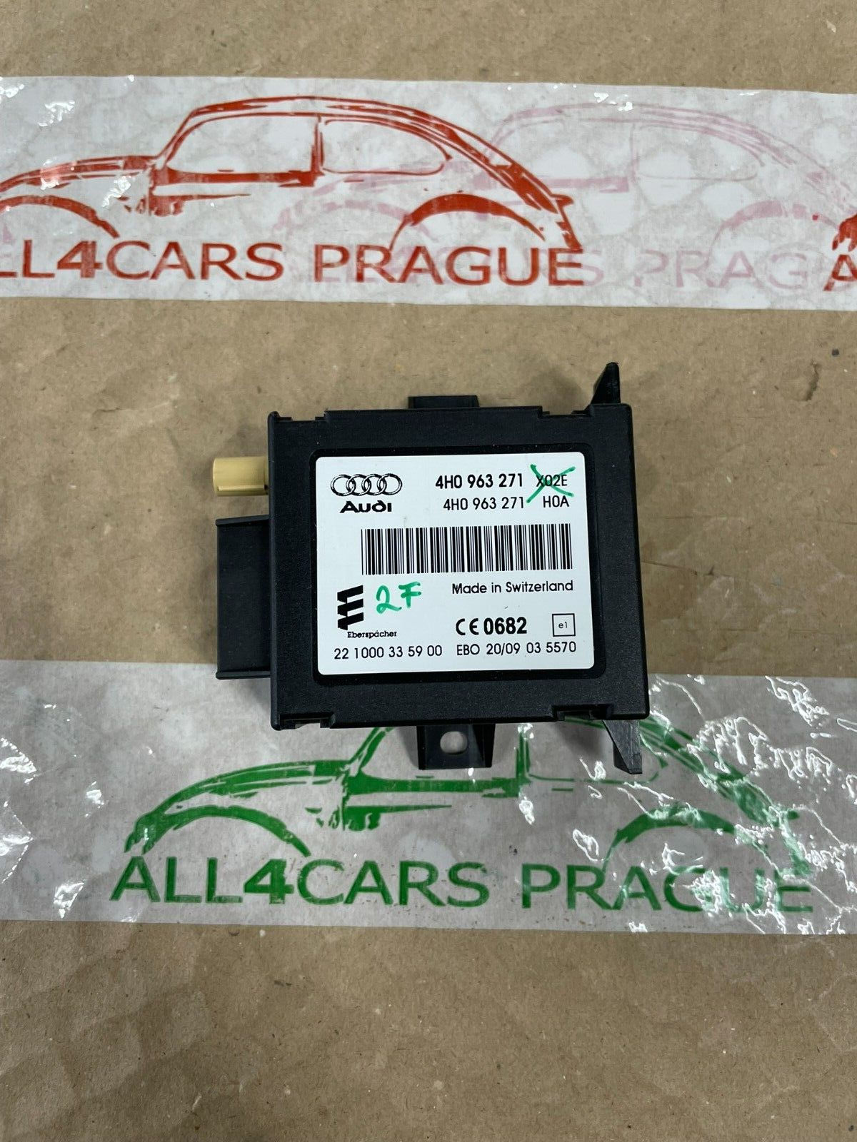 AUDI A6/A7/A8 STEUERGERÄT EBERSPÄCHER EMPFANGSMODUL STANDHEIZUNG 4H0963271 ORIG. - Obrázek 9