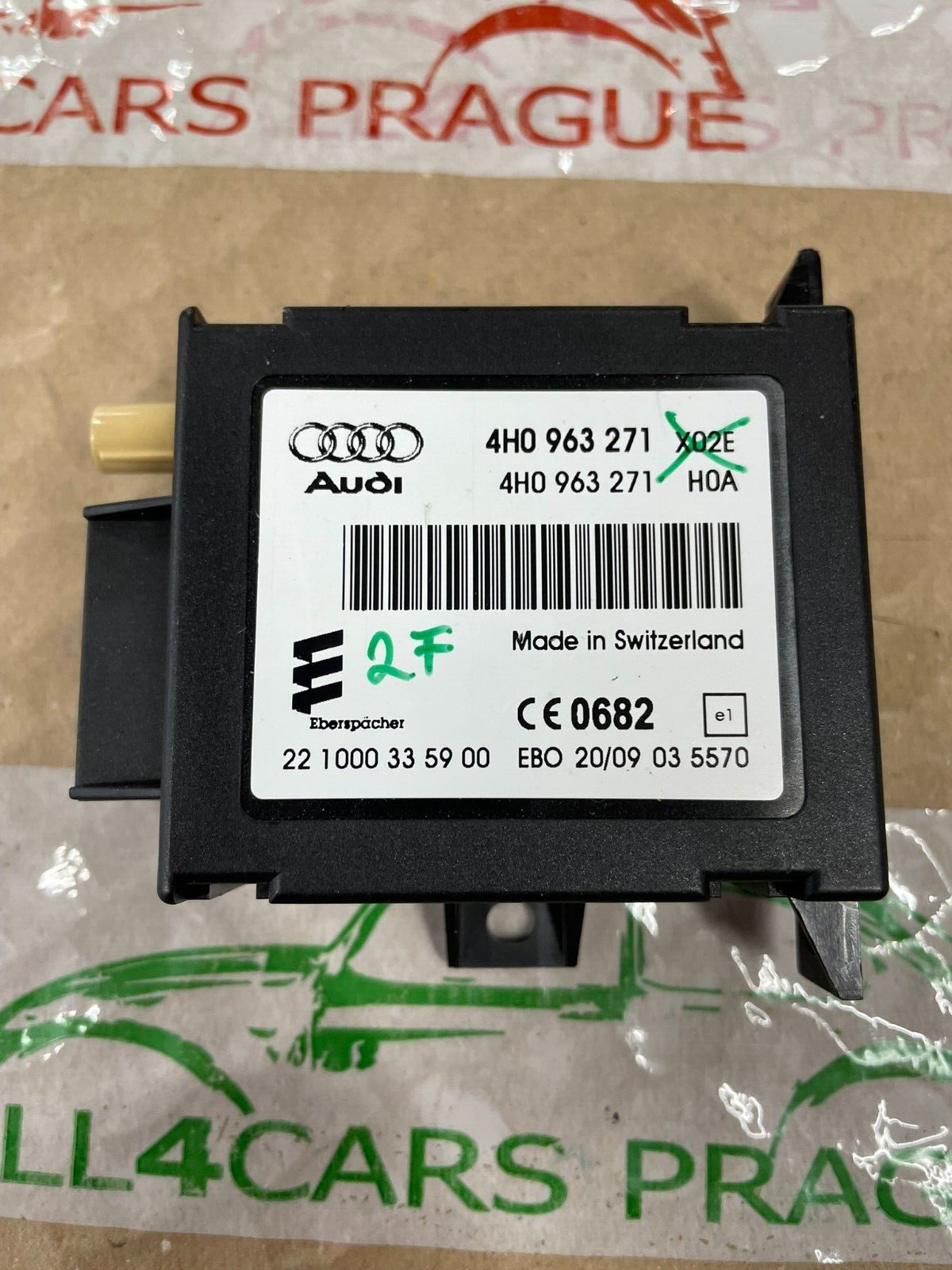 AUDI A6/A7/A8 STEUERGERÄT EBERSPÄCHER EMPFANGSMODUL STANDHEIZUNG 4H0963271 ORIG.