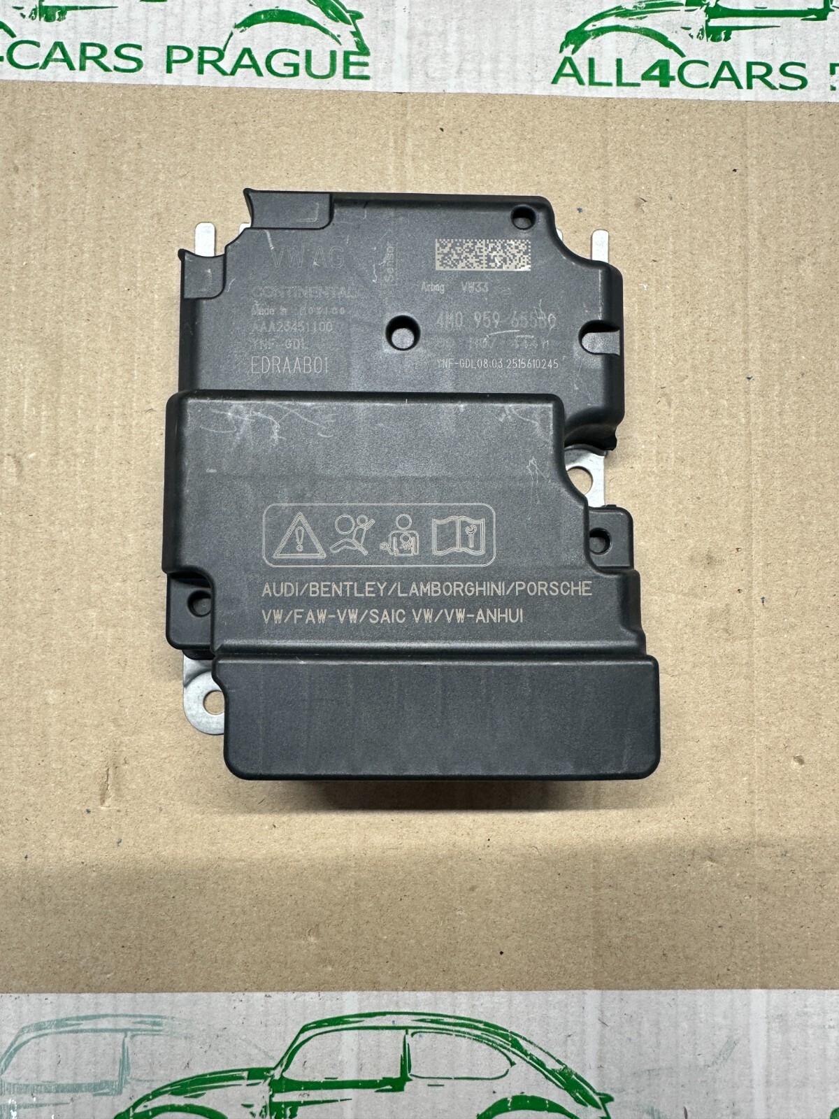 AUDI A6,A8,Q7,Q8,RSQ8, E-TRON STEUERGERÄT FÜR AIRBAG 4M0959655BG ORIGIANL NEU! - Obrázek 7