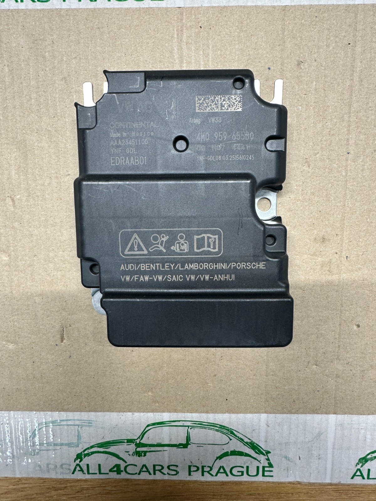 AUDI A6,A8,Q7,Q8,RSQ8, E-TRON STEUERGERÄT FÜR AIRBAG 4M0959655BG ORIGIANL NEU! - Obrázek 8