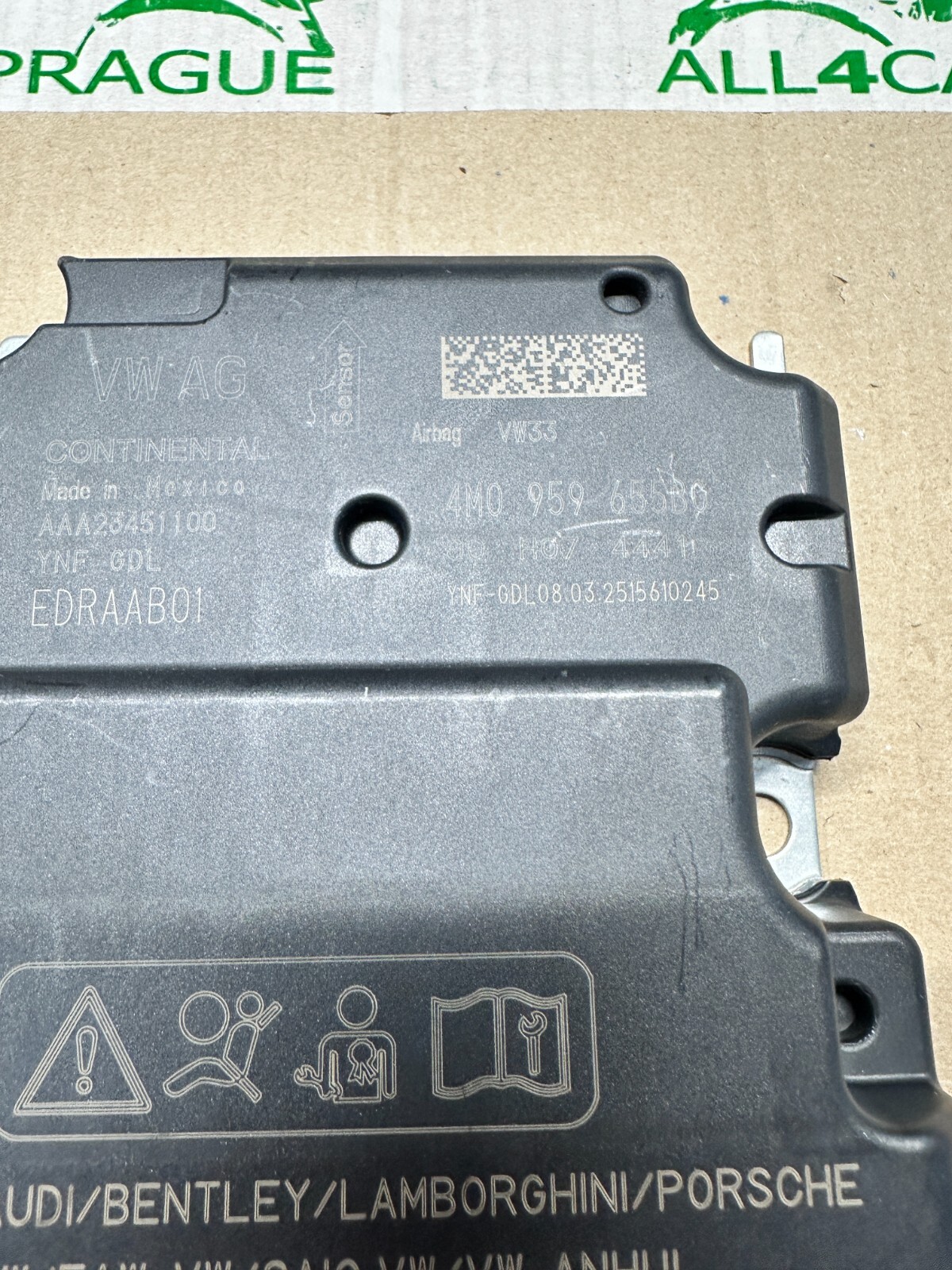 AUDI A6,A8,Q7,Q8,RSQ8, E-TRON STEUERGERÄT FÜR AIRBAG 4M0959655BG ORIGIANL NEU! - Obrázek 10