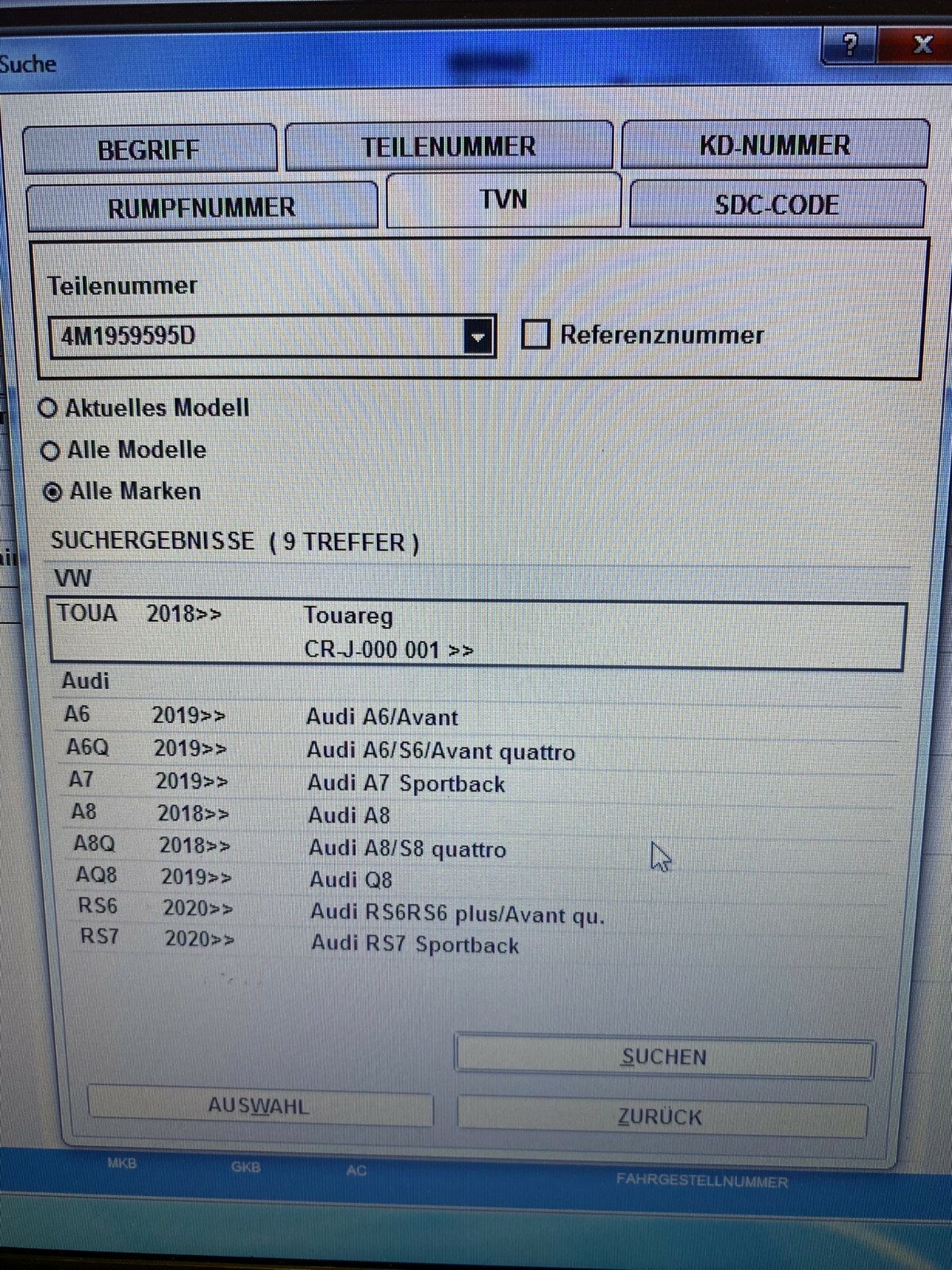 AUDI A6/S6/RS6,A7/RS7,A8/S8,Q8 HINTEN RECHTS TÜR ECU STEUERGERÄT 4M1959595D - Obrázek 9