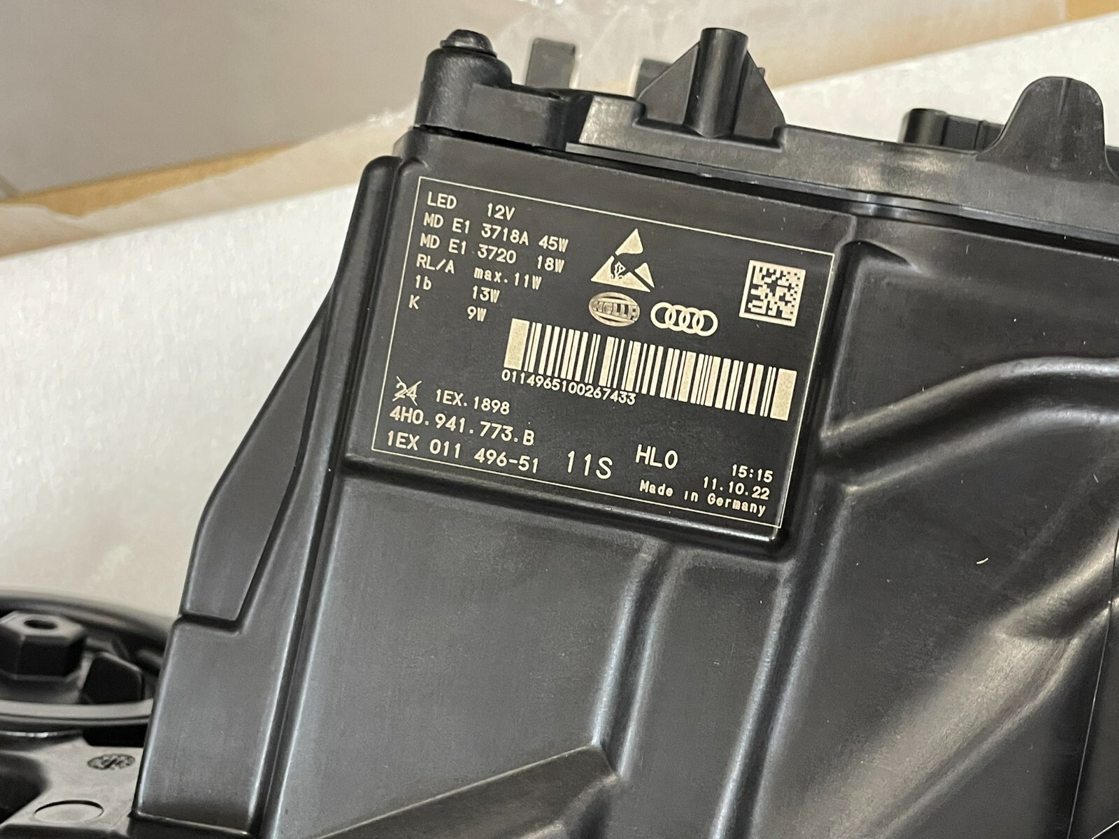 AUDI A8 4H D4 FACELIFT SCHEINWERFER LED SATZ 4H0941773B - 4H0941774B ORIG.NEU - Obrázek 20