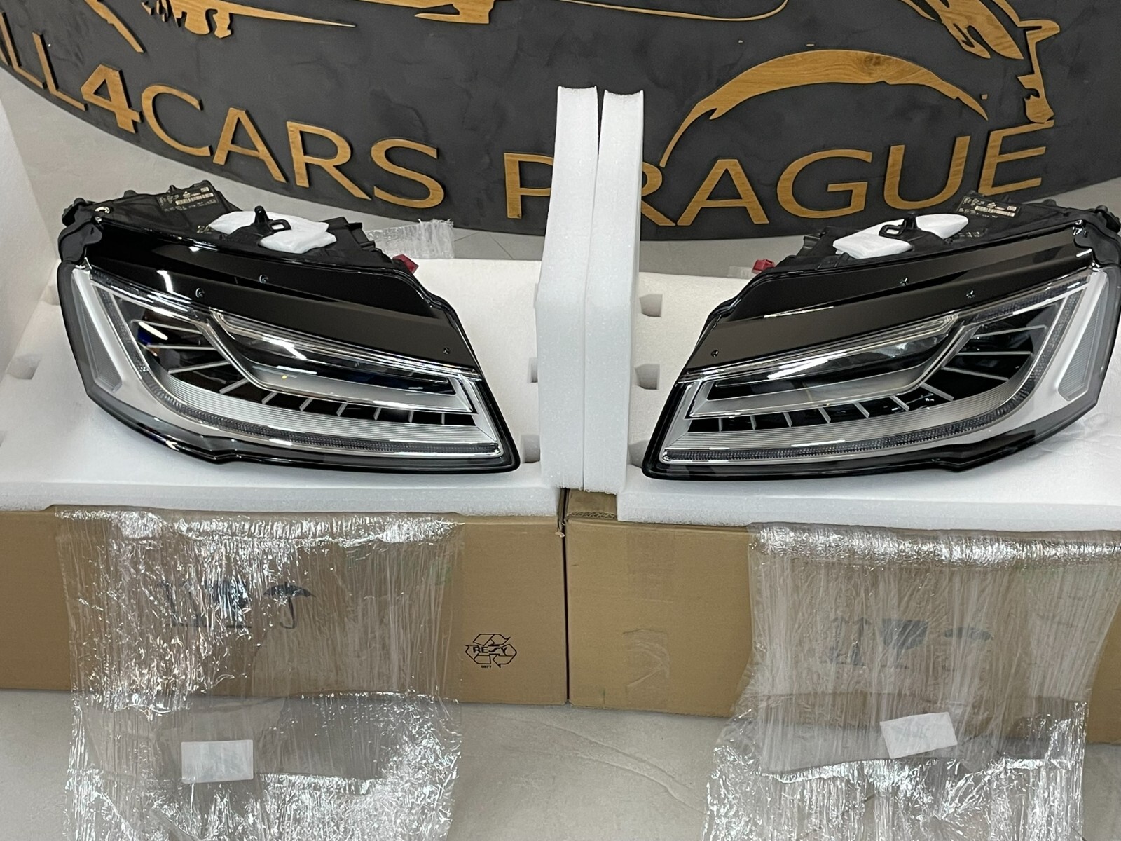 AUDI A8 4H D4 FACELIFT SCHEINWERFER LED SATZ 4H0941773B - 4H0941774B ORIG.NEU - Obrázek 3