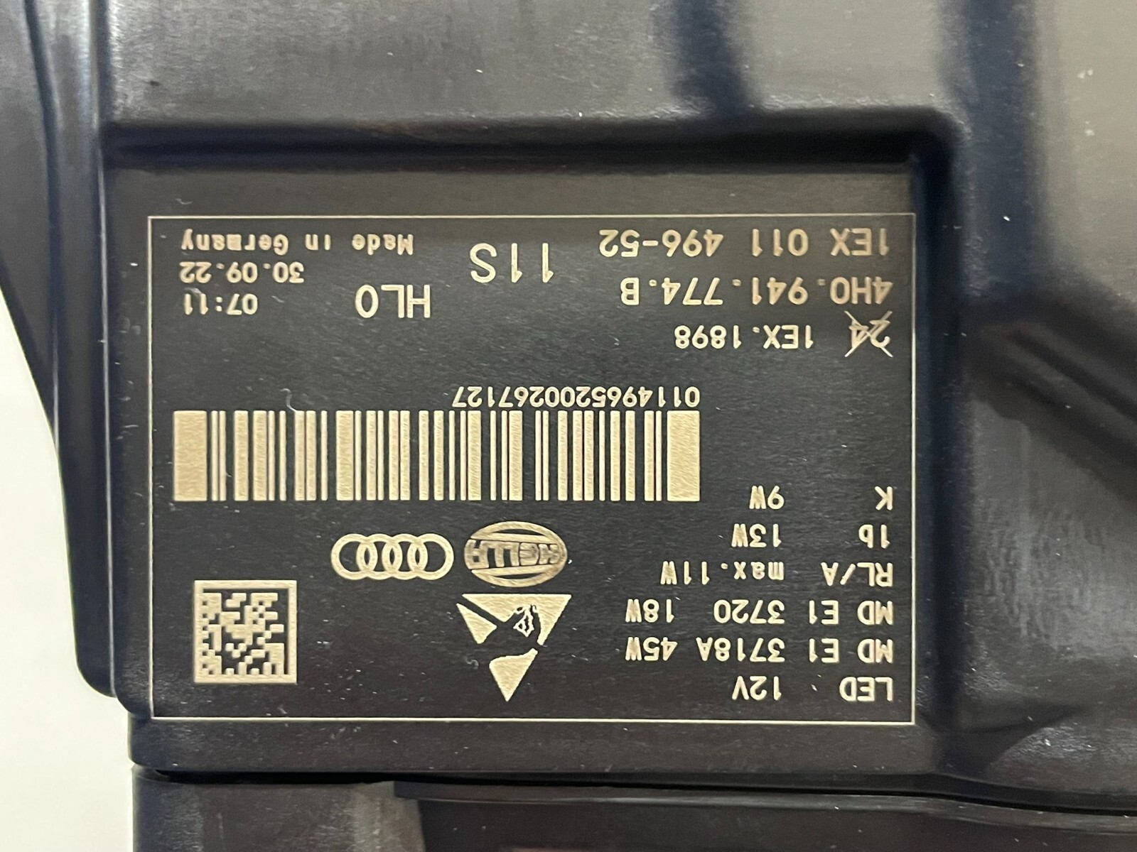 AUDI A8 4H D4 FACELIFT SCHEINWERFER LED SATZ 4H0941773B - 4H0941774B ORIG.NEU - Obrázek 5