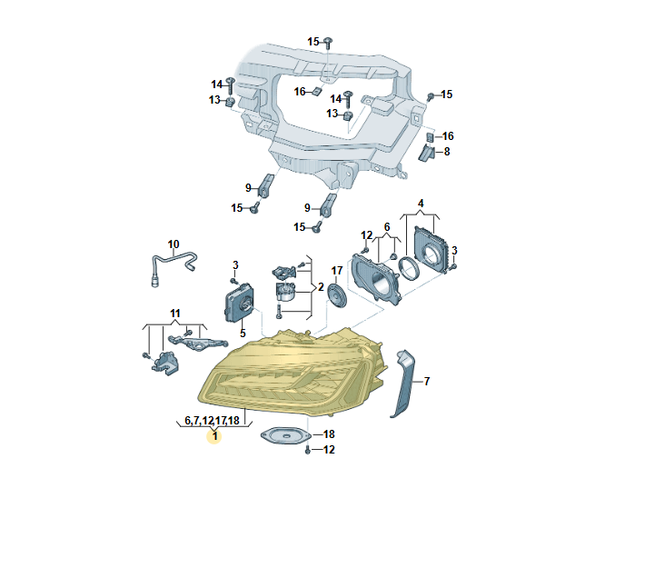 AUDI A8 4H D4 FACELIFT SCHEINWERFER LED SATZ 4H0941773B - 4H0941774B ORIG.NEU - Obrázek 8
