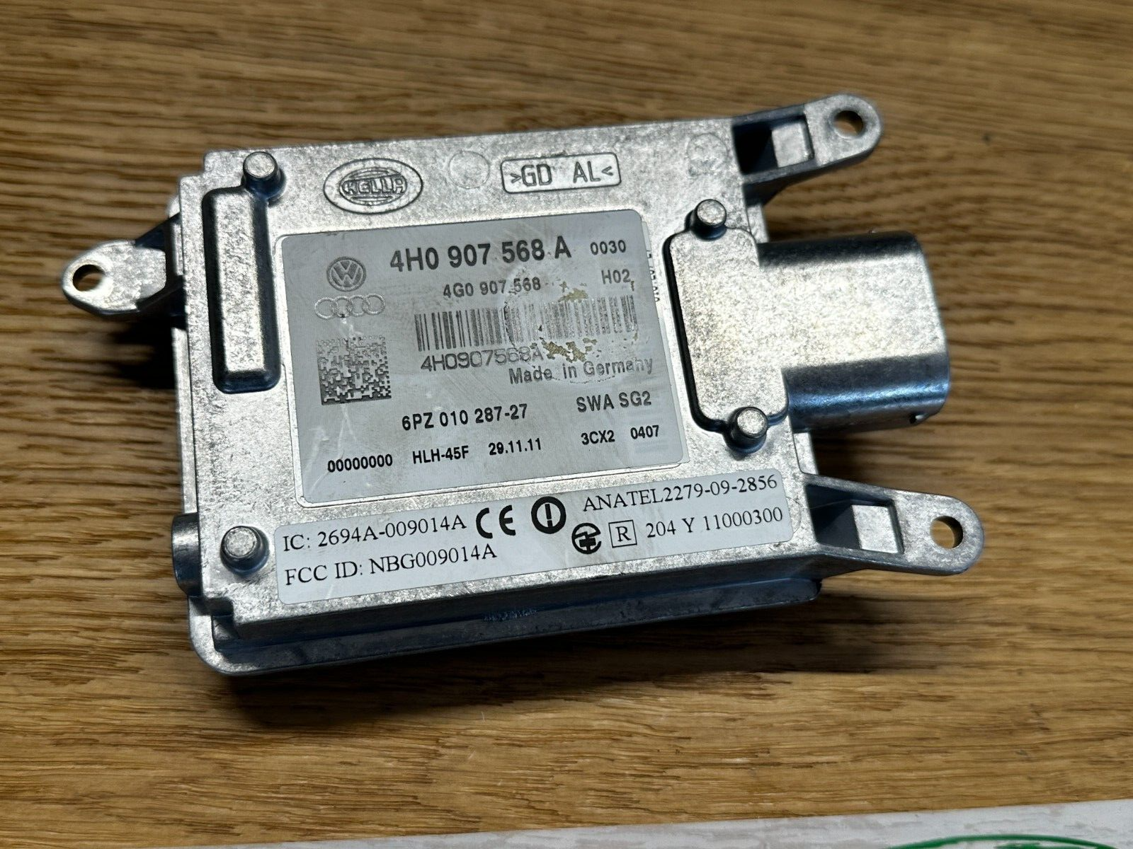 AUDI A8 4H STEUERGERÄT FÜR SPURWECHSELASSISTEN 4H0907568A-Fast Neu vom test auto - Obrázek 11