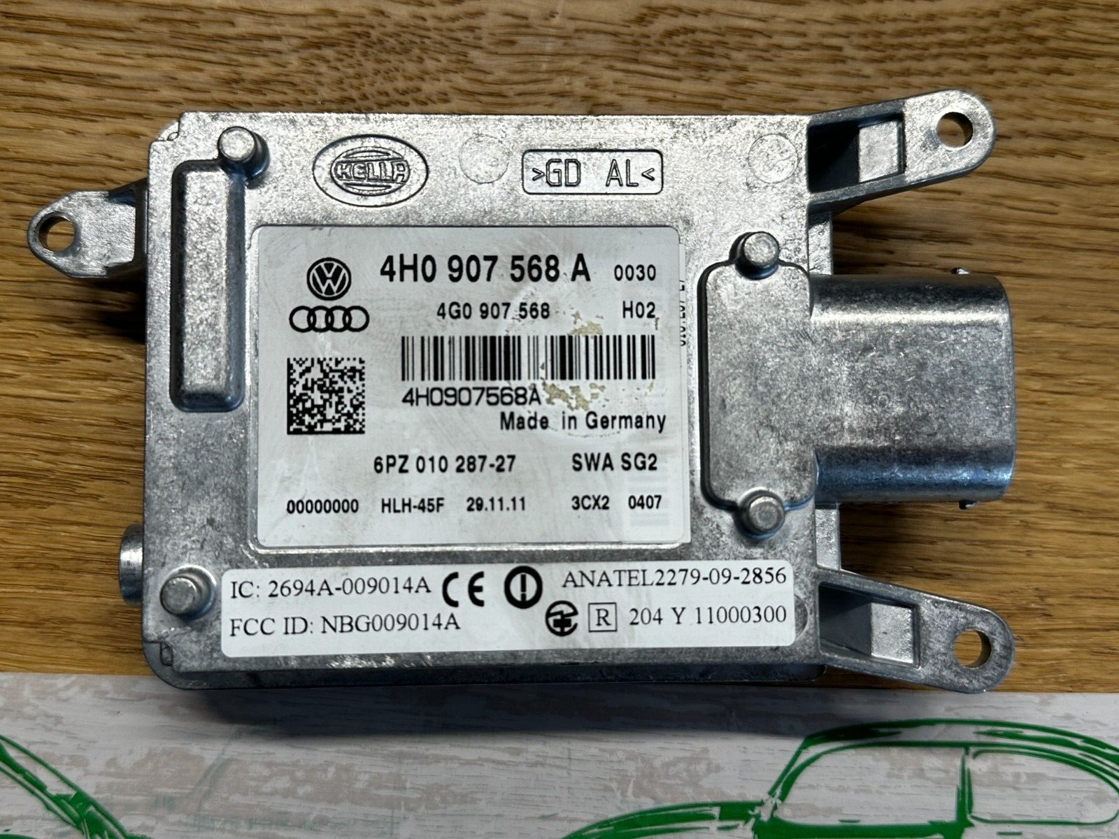 AUDI A8 4H STEUERGERÄT FÜR SPURWECHSELASSISTEN 4H0907568A-Fast Neu vom test auto - Obrázek 7