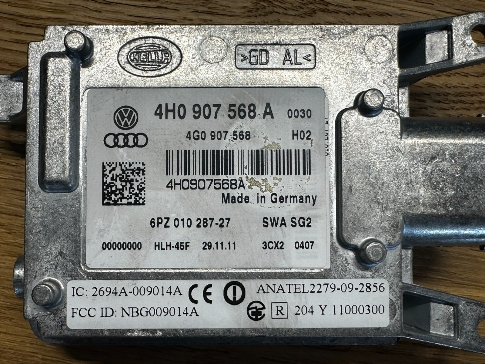 AUDI A8 4H STEUERGERÄT FÜR SPURWECHSELASSISTEN 4H0907568A-Fast Neu vom test auto