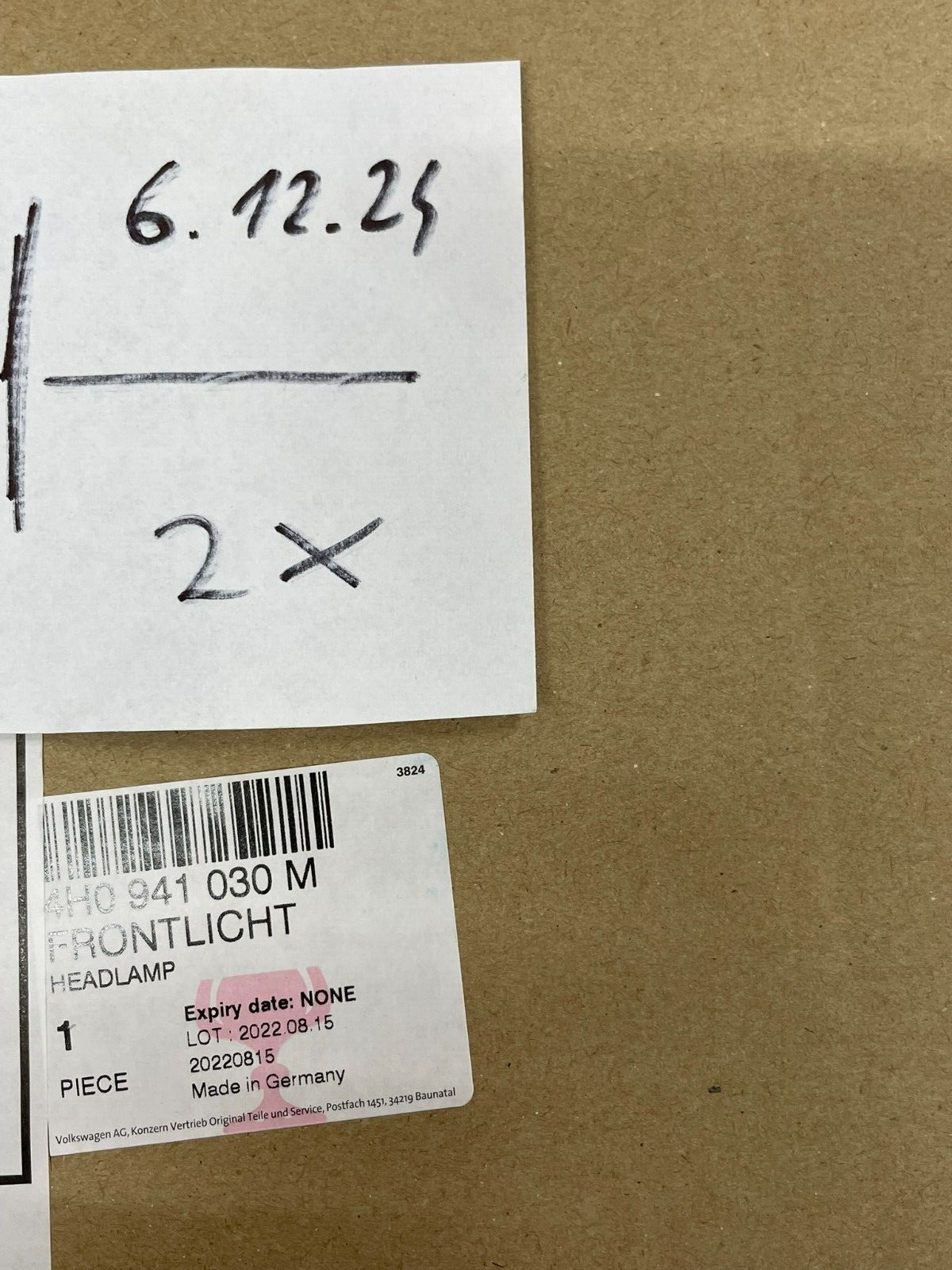 AUDI A8 D4 FRONTSCHEINWERFER BI-XENON RECHTS 4H0941030M = 4H0941030BM ORIG. NEU - Obrázek 22